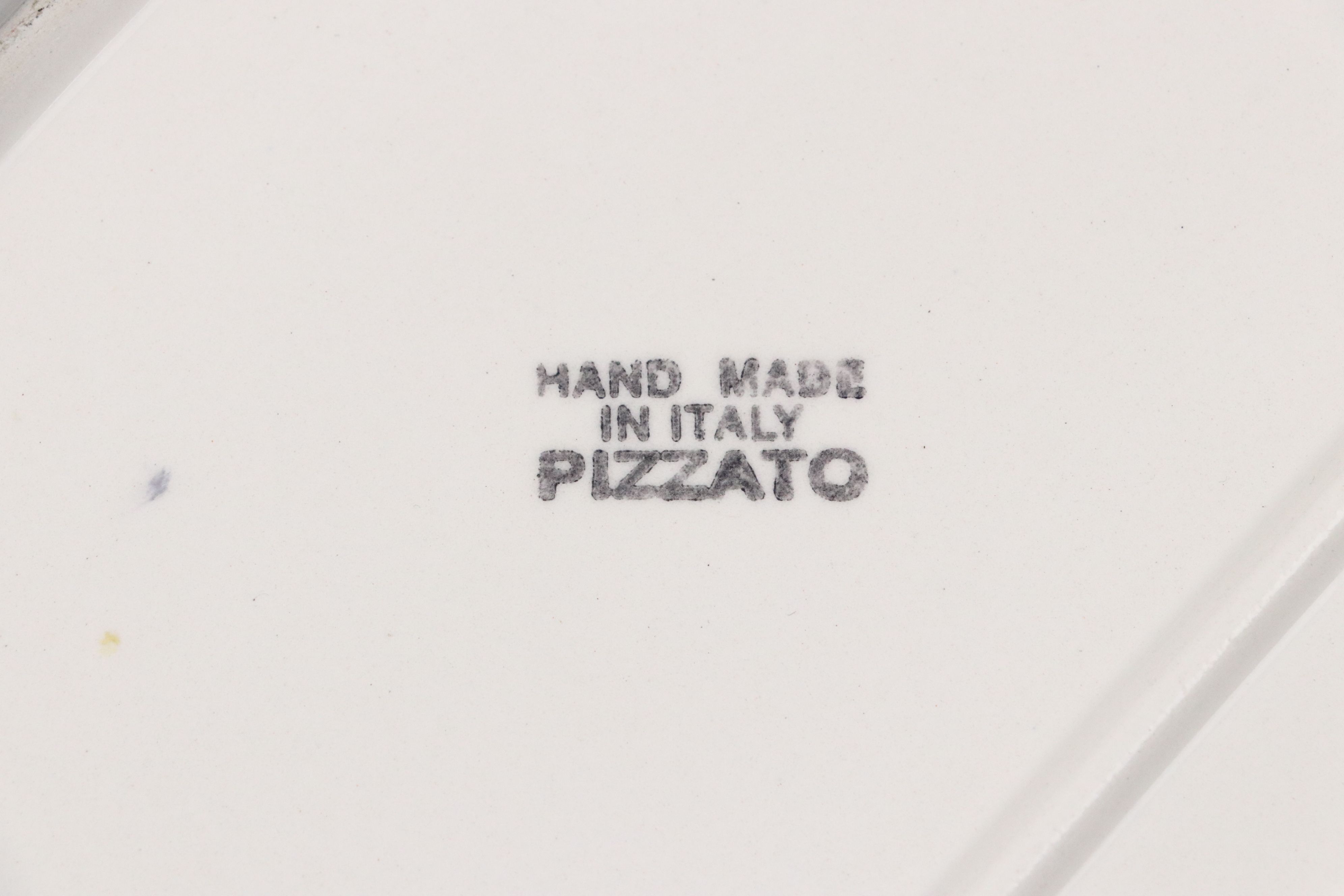 Pfaltzgraff "Rio" Hand Painted Ceramic Mugs with Handled Serving Tray