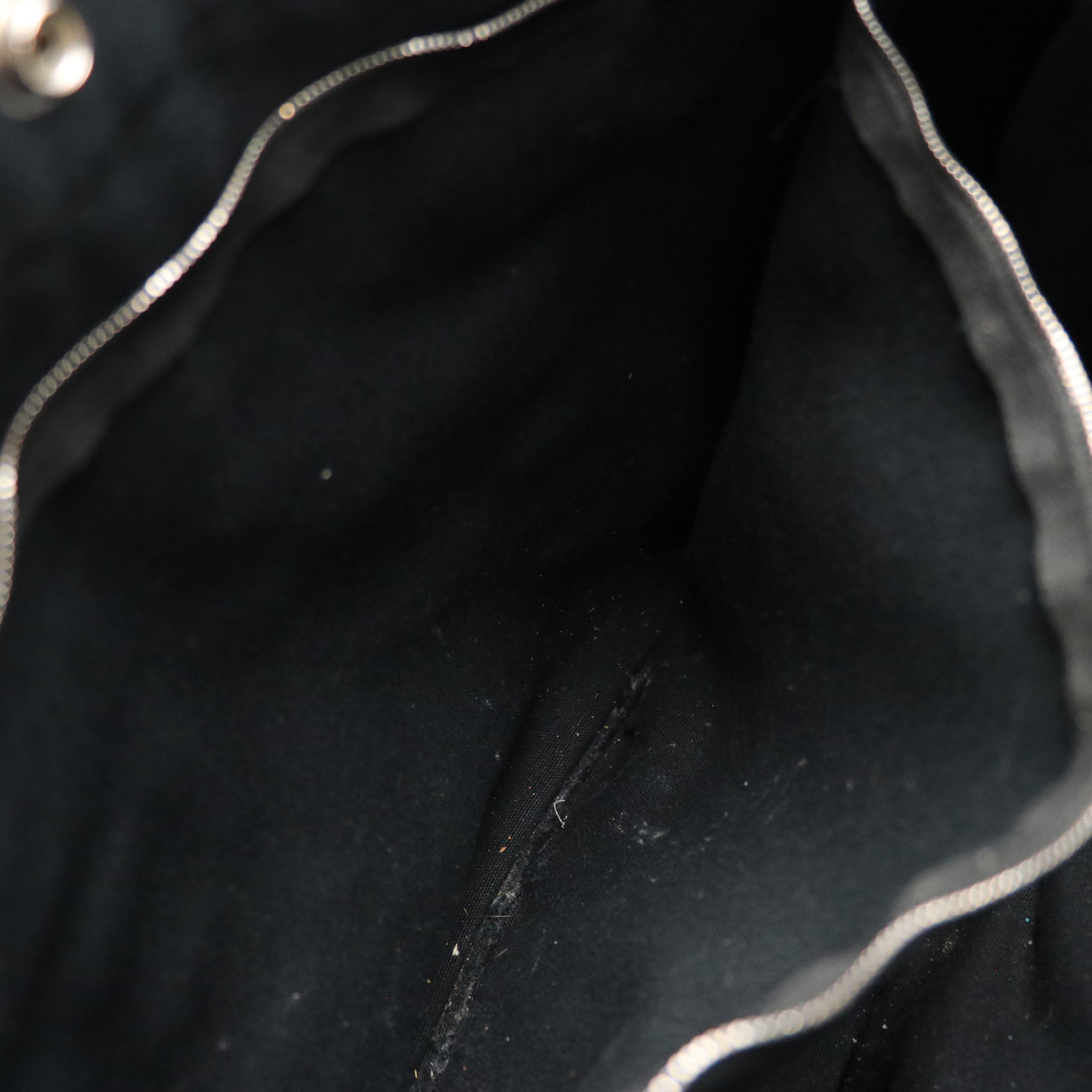 Hermès Canvas Fourre-Tout MM in Black/Grey