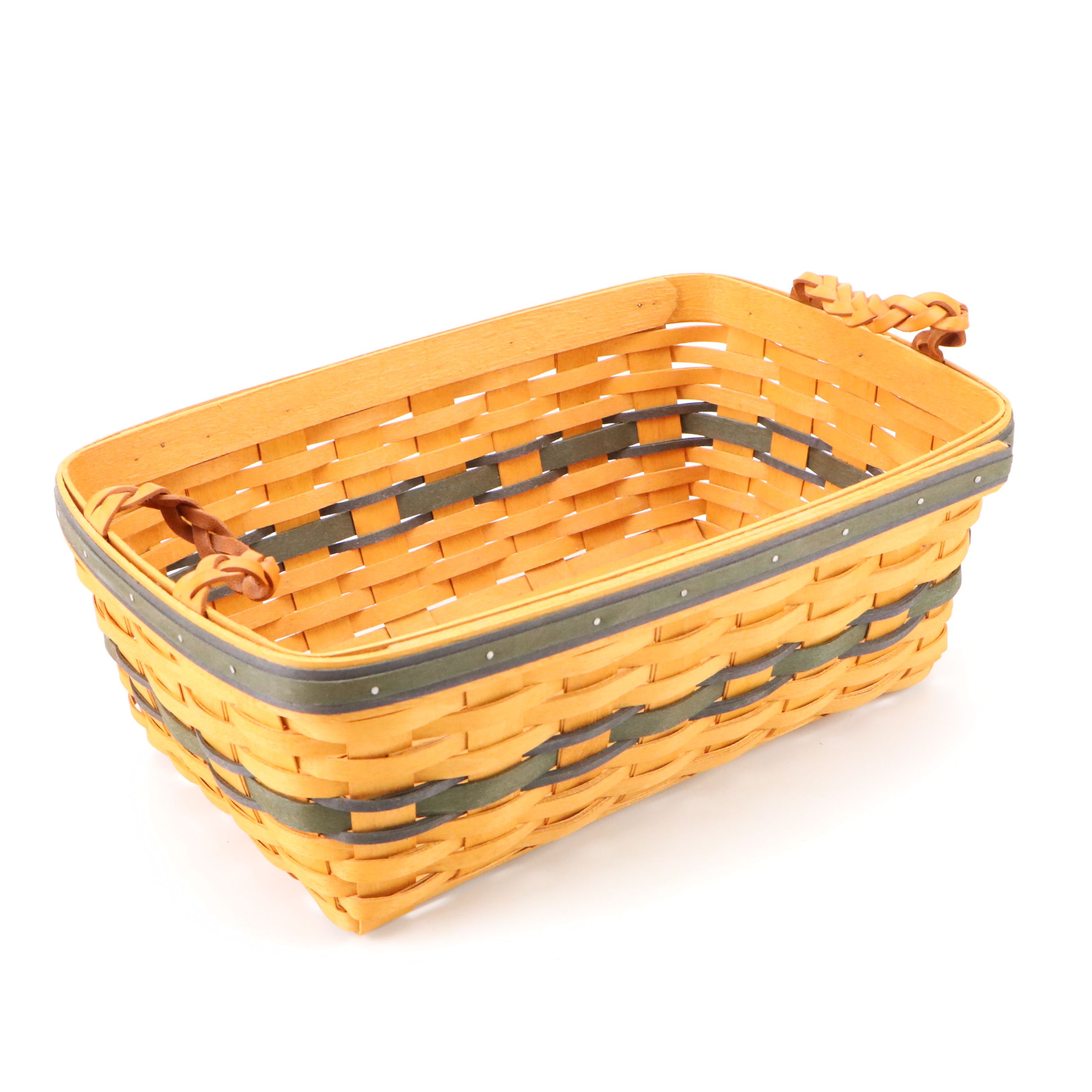 Longaberger Christmas Collection and Other Woven Baskets, Late 20th Century