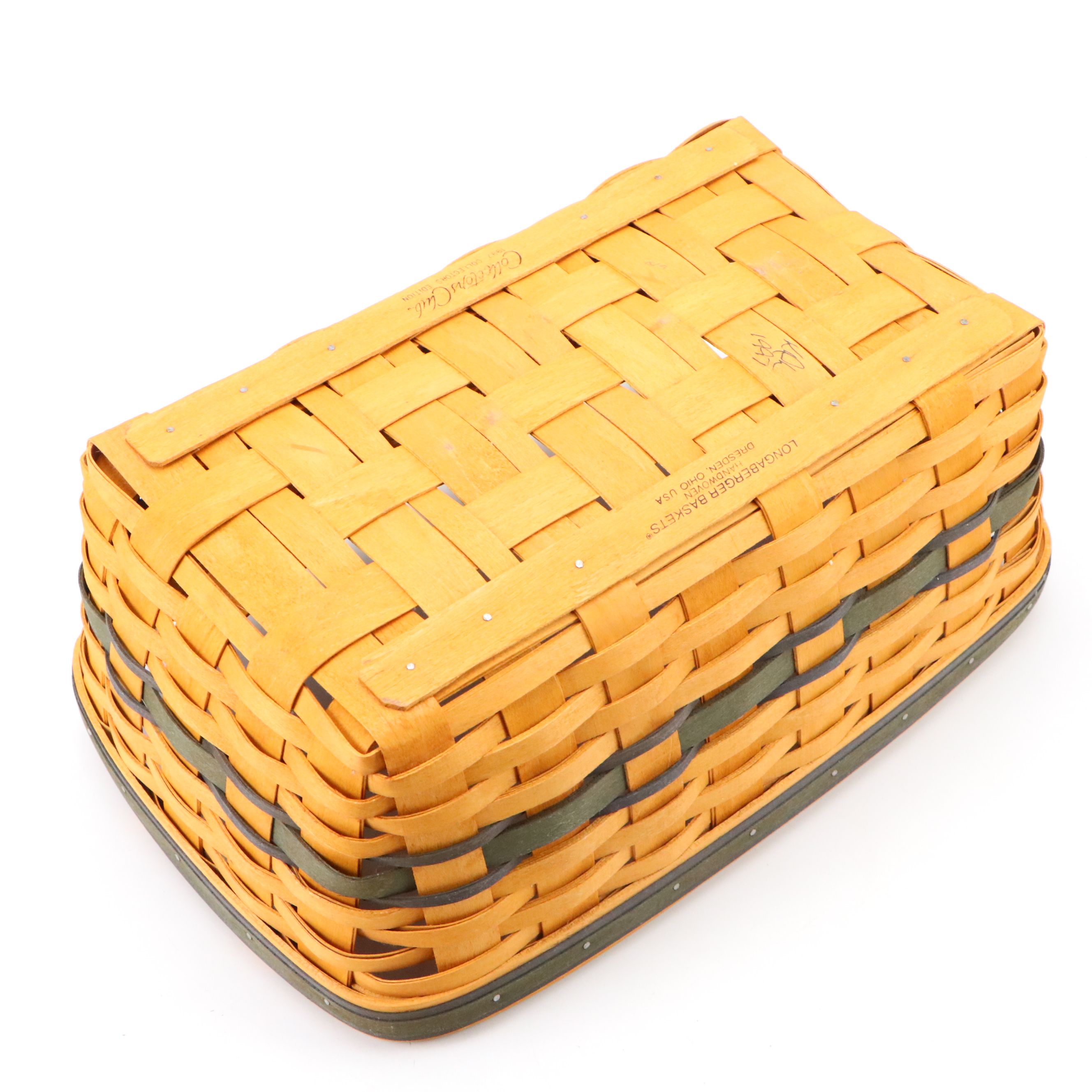 Longaberger Christmas Collection and Other Woven Baskets, Late 20th Century