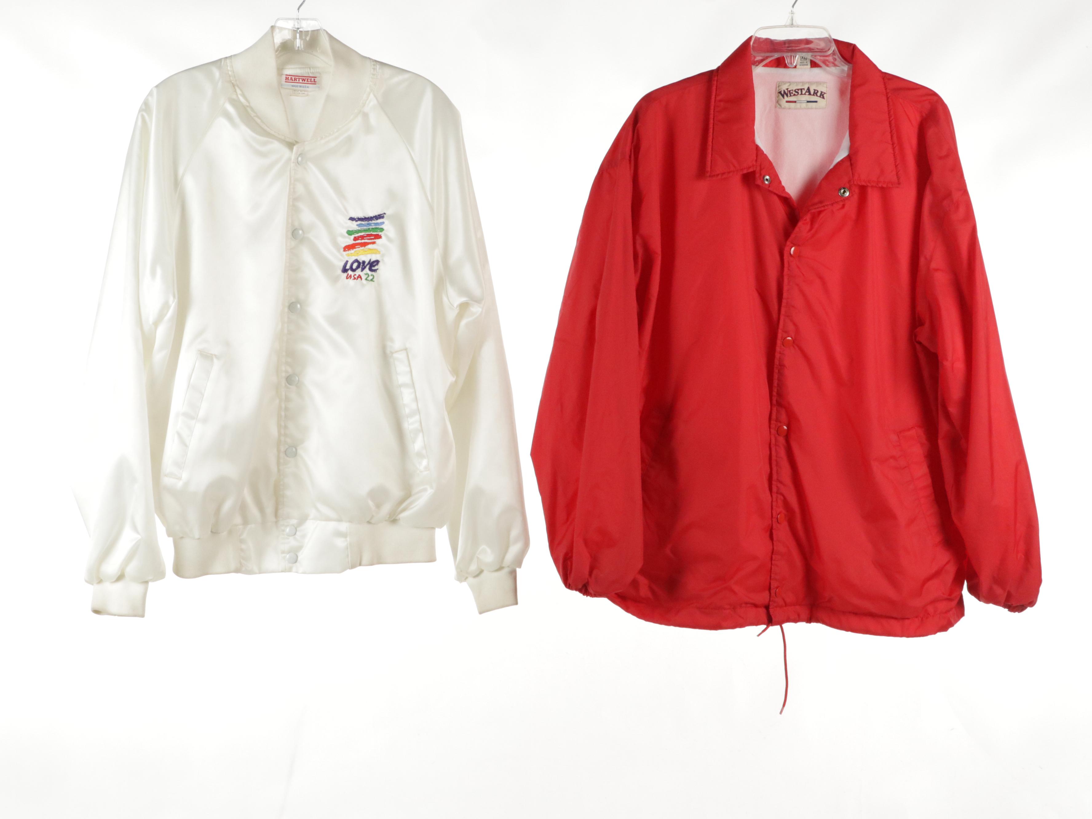 Men's Vintage Pizza Hut Delivery Jacket, Members Only Windbreaker, More Jackets