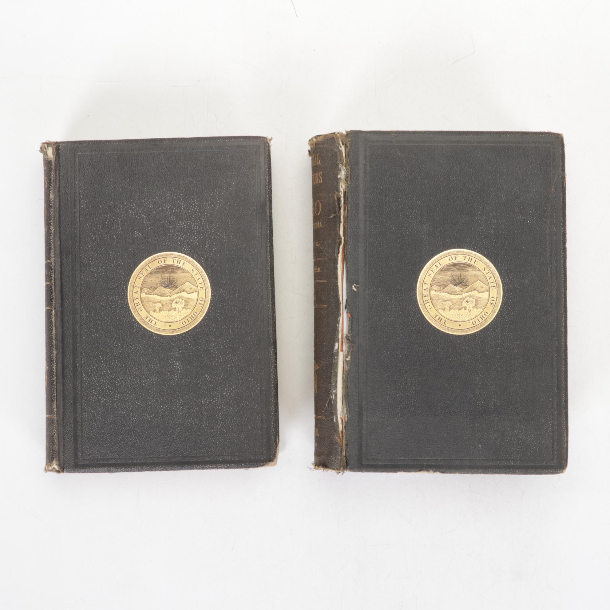 "Historical Collections of Ohio" Centennial Edition Three Volumes in Two, 1889