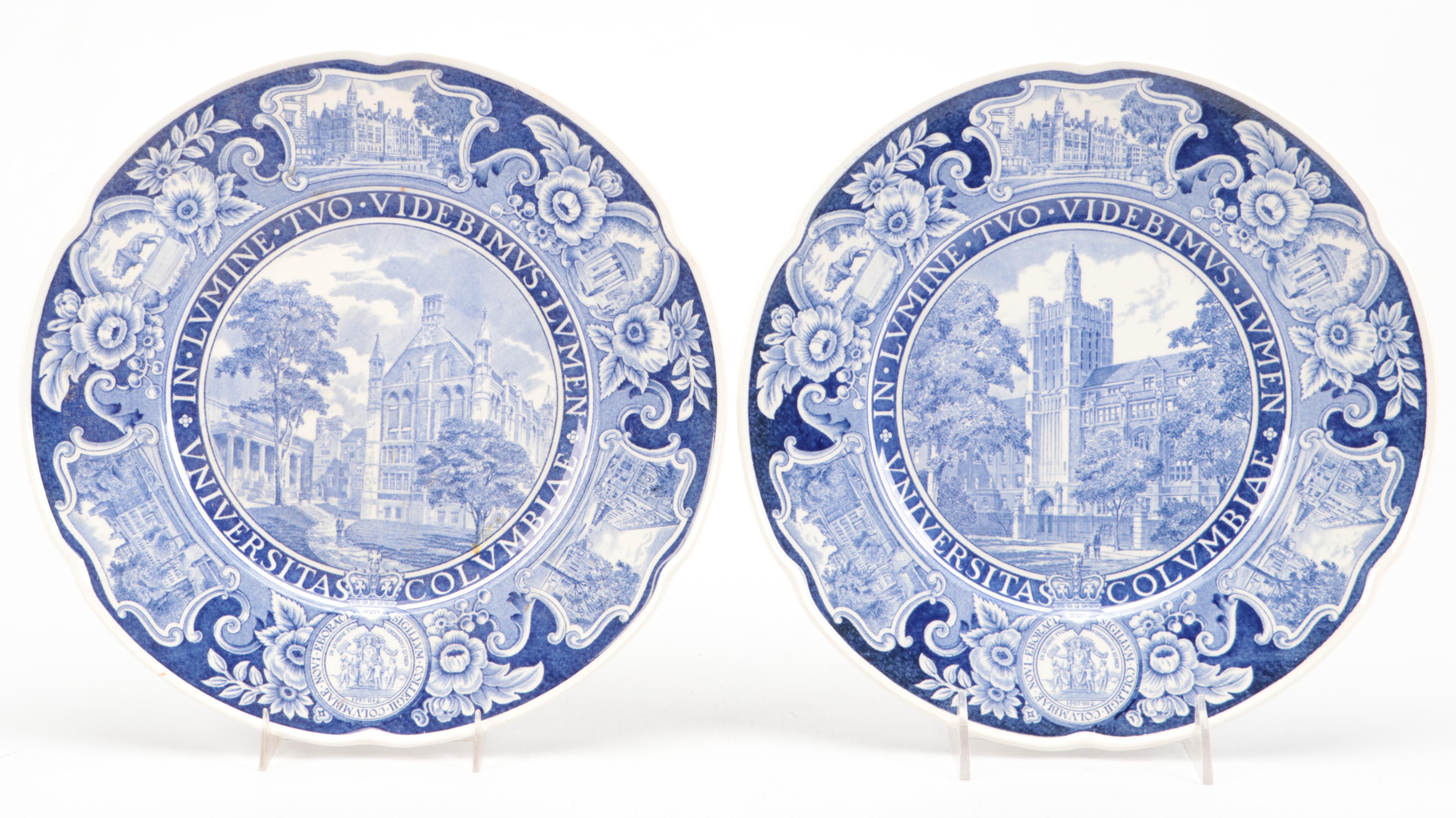 Nicholas Murray Butler for Wedgwood Columbia University Plates