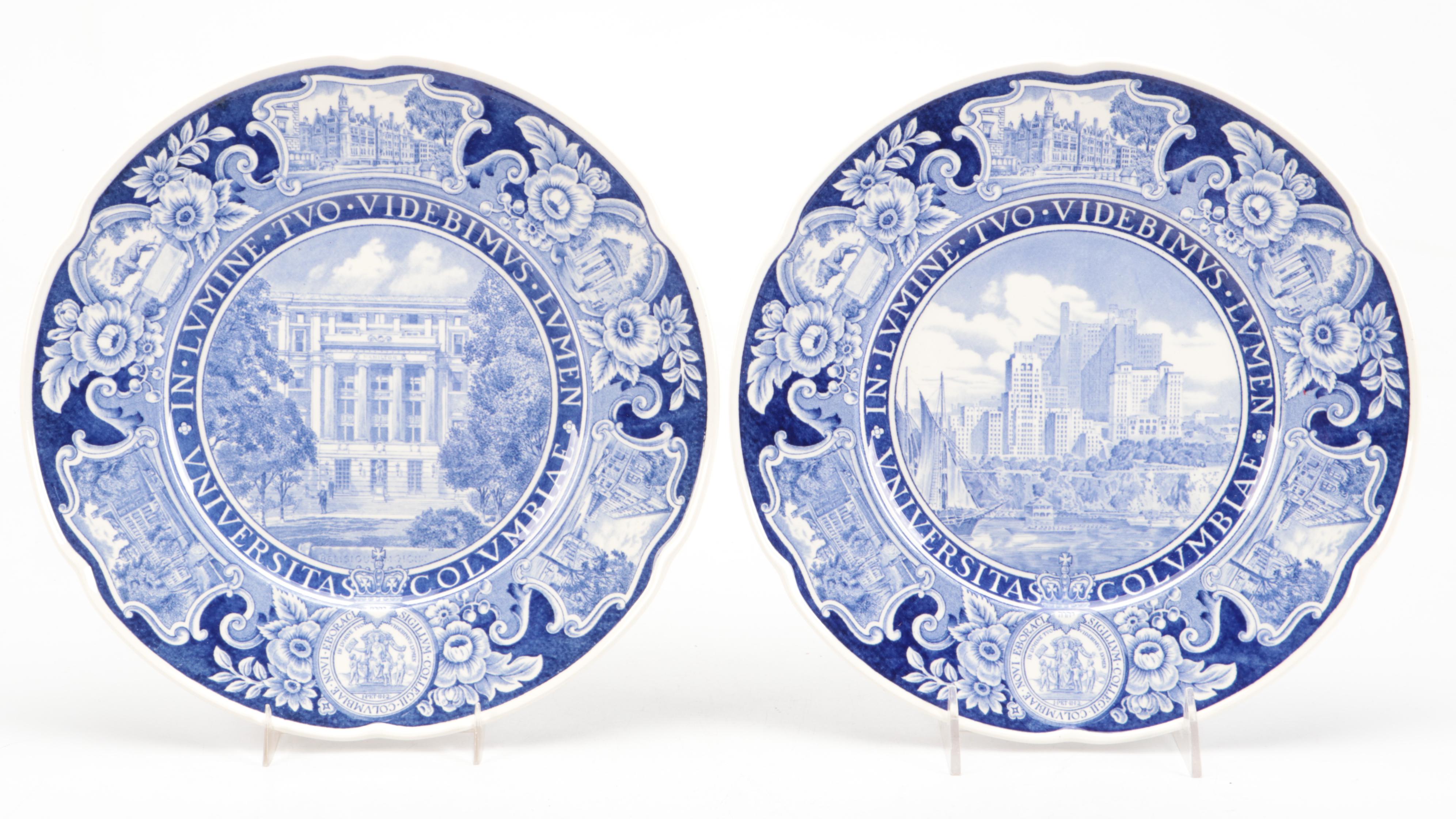 Nicholas Murray Butler for Wedgwood Columbia University Plates