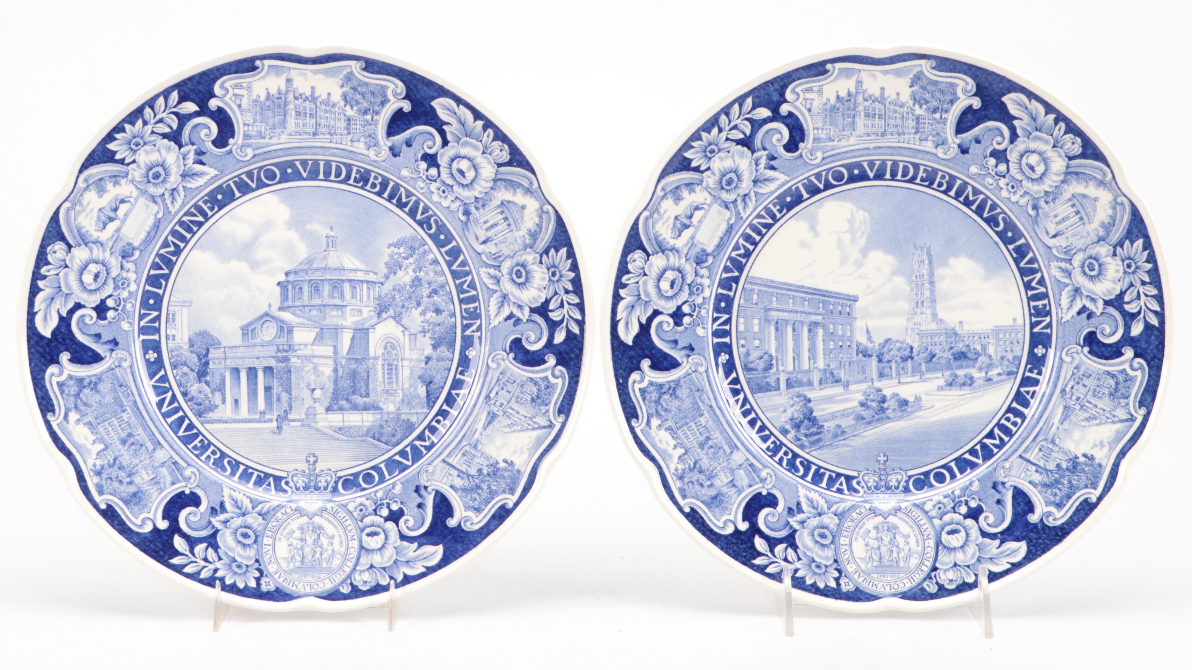 Nicholas Murray Butler for Wedgwood Columbia University Plates