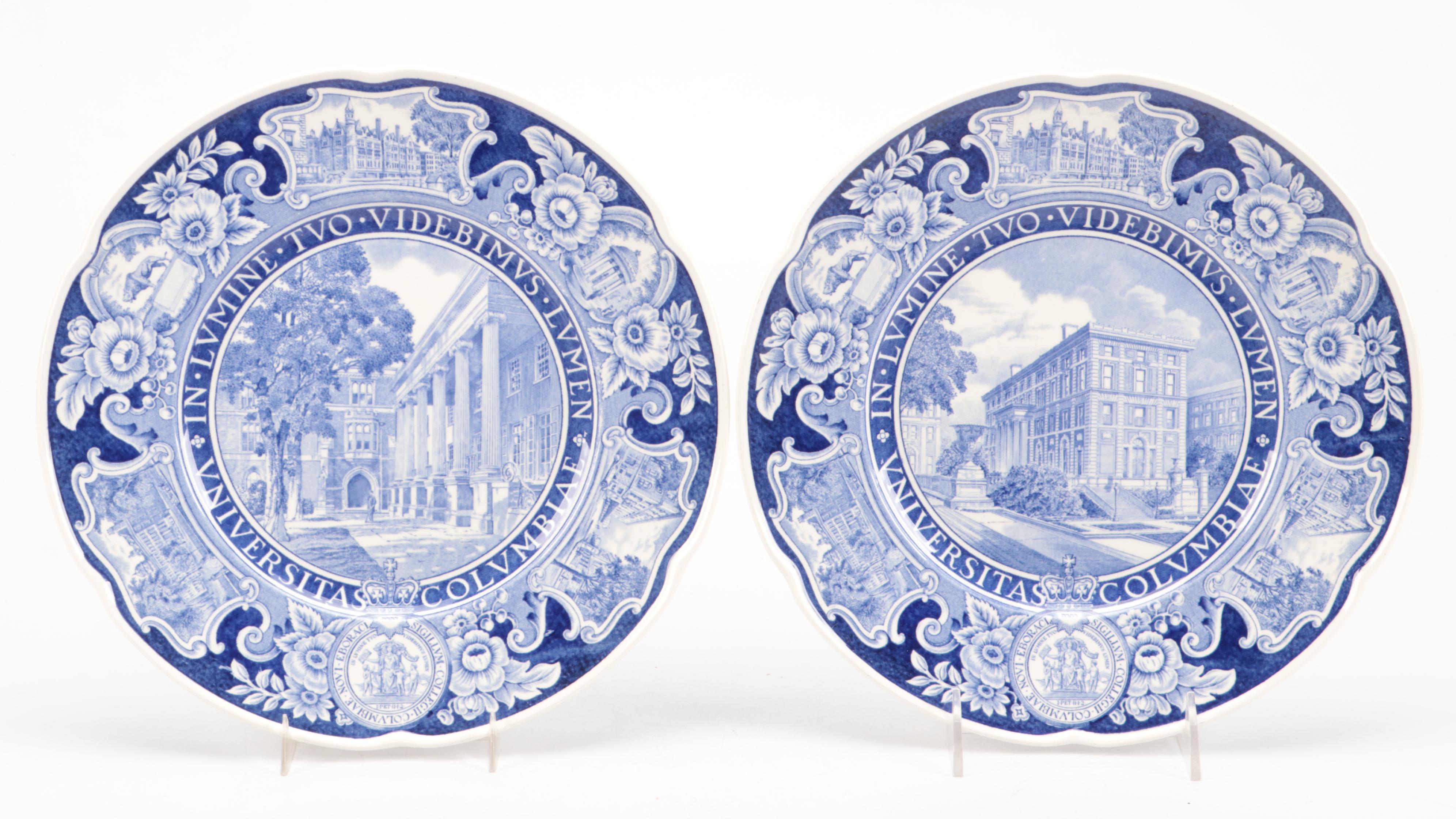 Nicholas Murray Butler for Wedgwood Columbia University Plates
