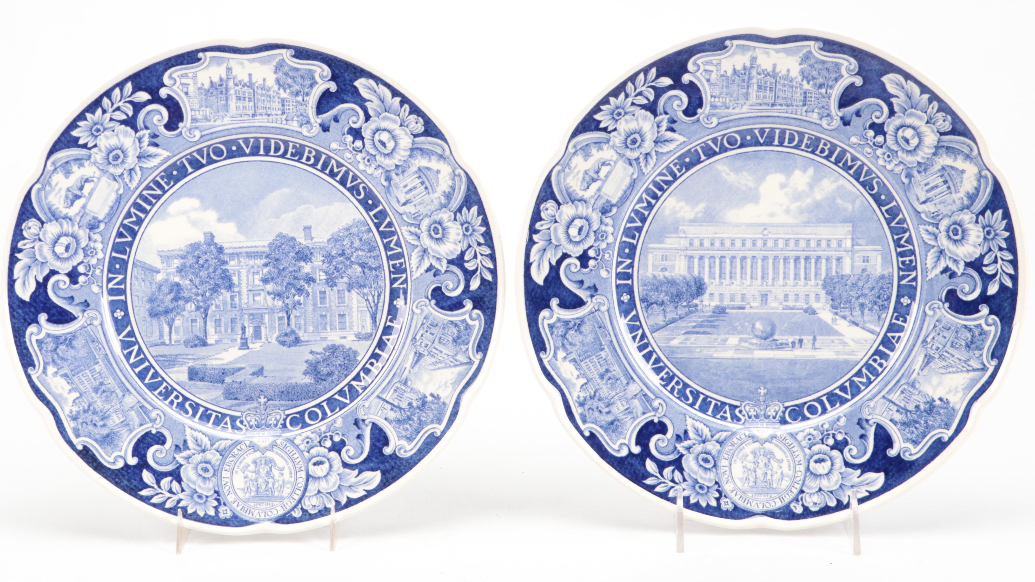 Nicholas Murray Butler for Wedgwood Columbia University Plates