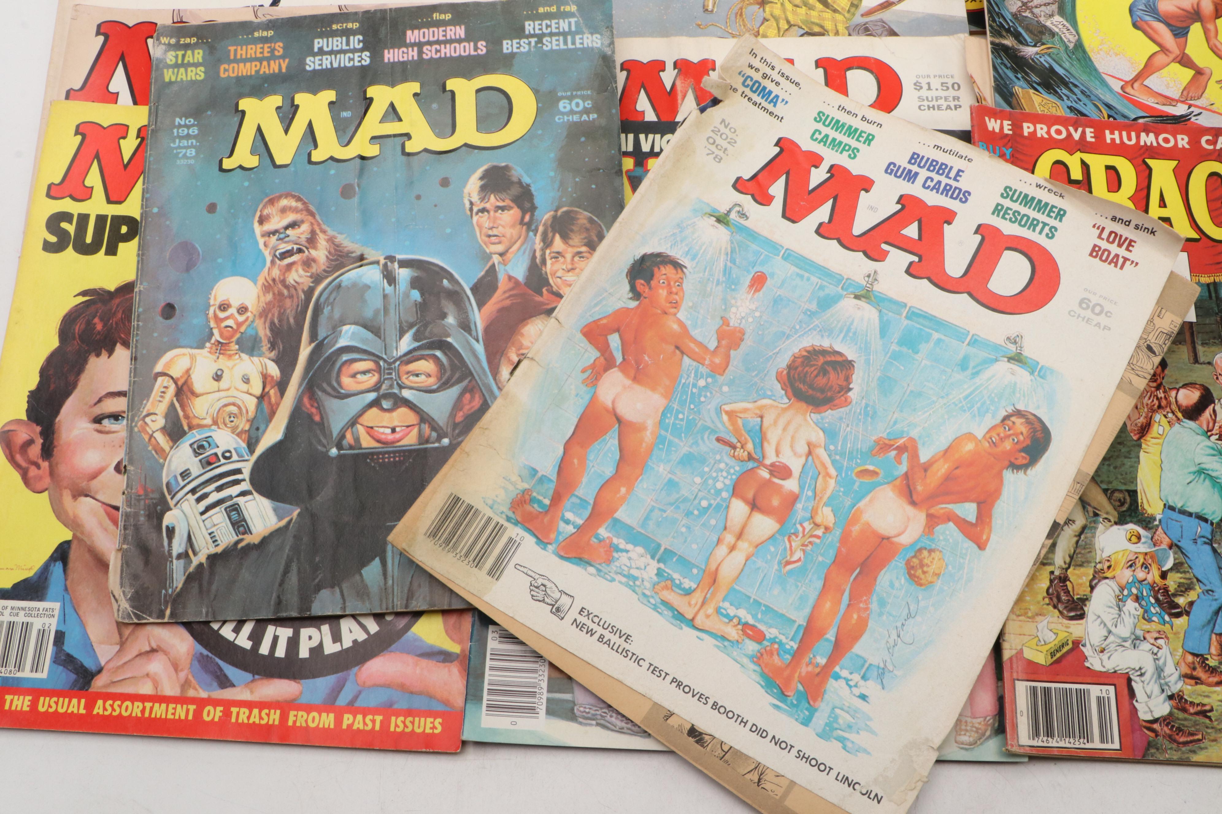 MAD Magazine Collection with Cracked and Star Wars Special Edition Comic