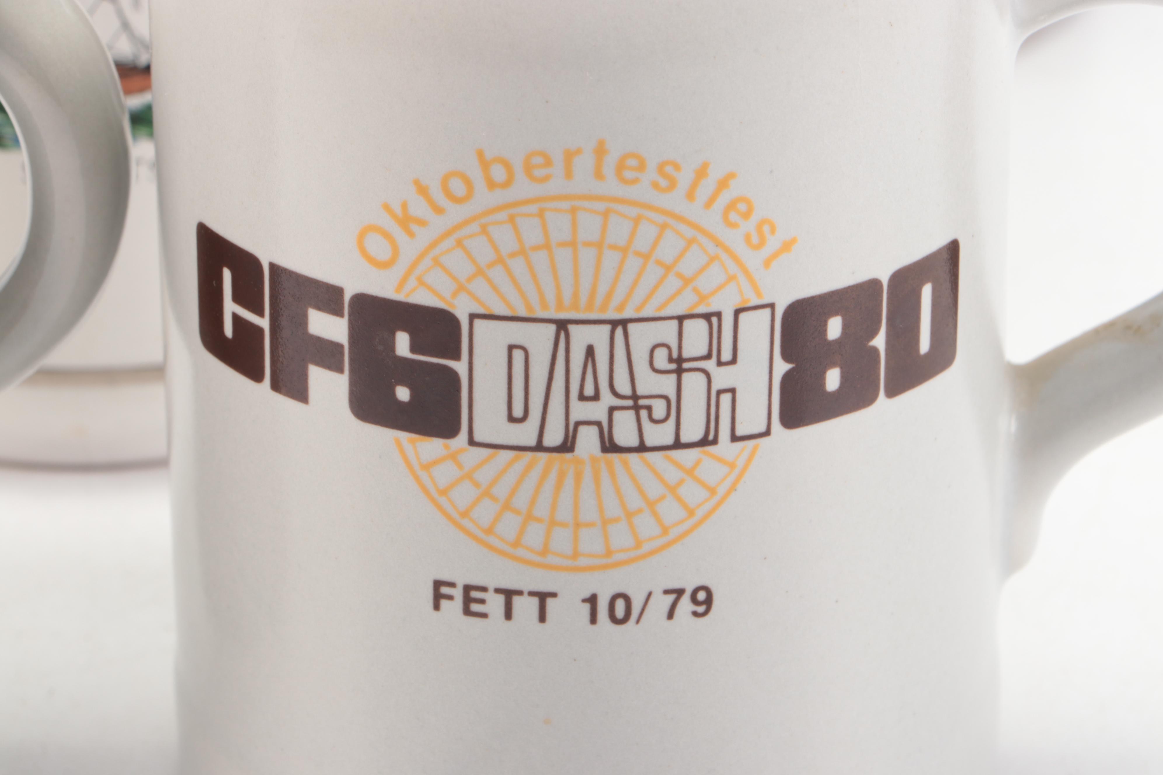 Commemorative Oktoberfest and Other Ceramic Tankards
