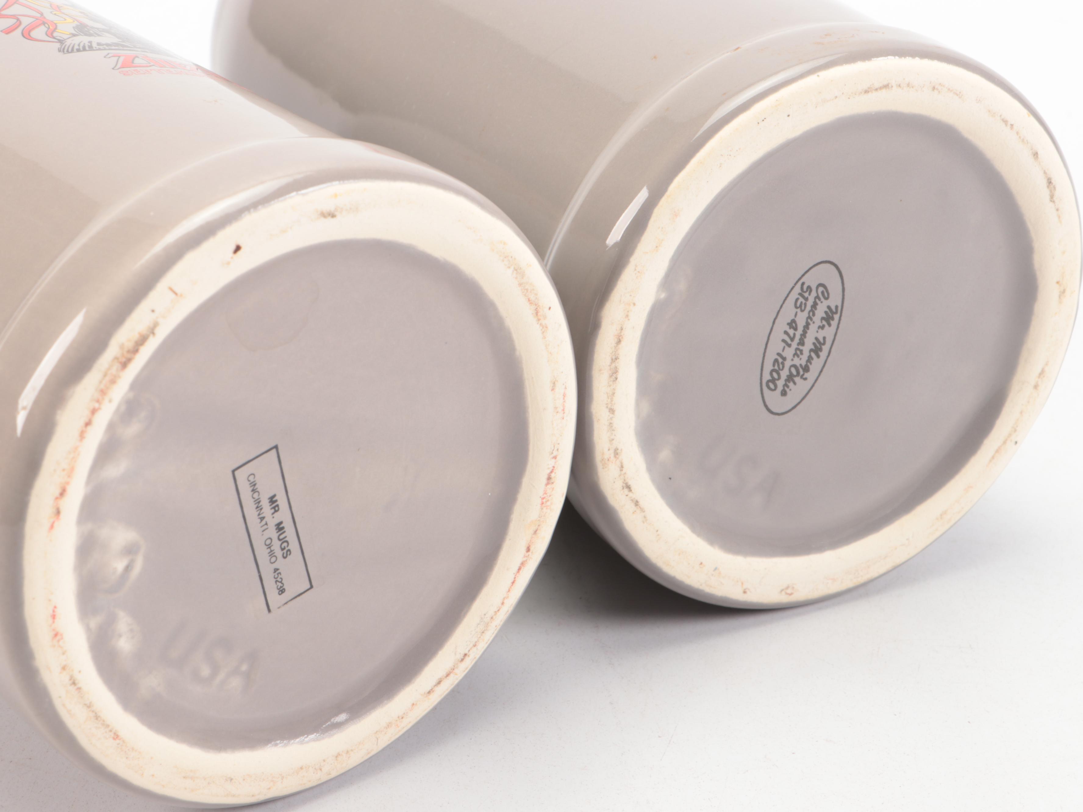 Commemorative Oktoberfest and Other Ceramic Tankards