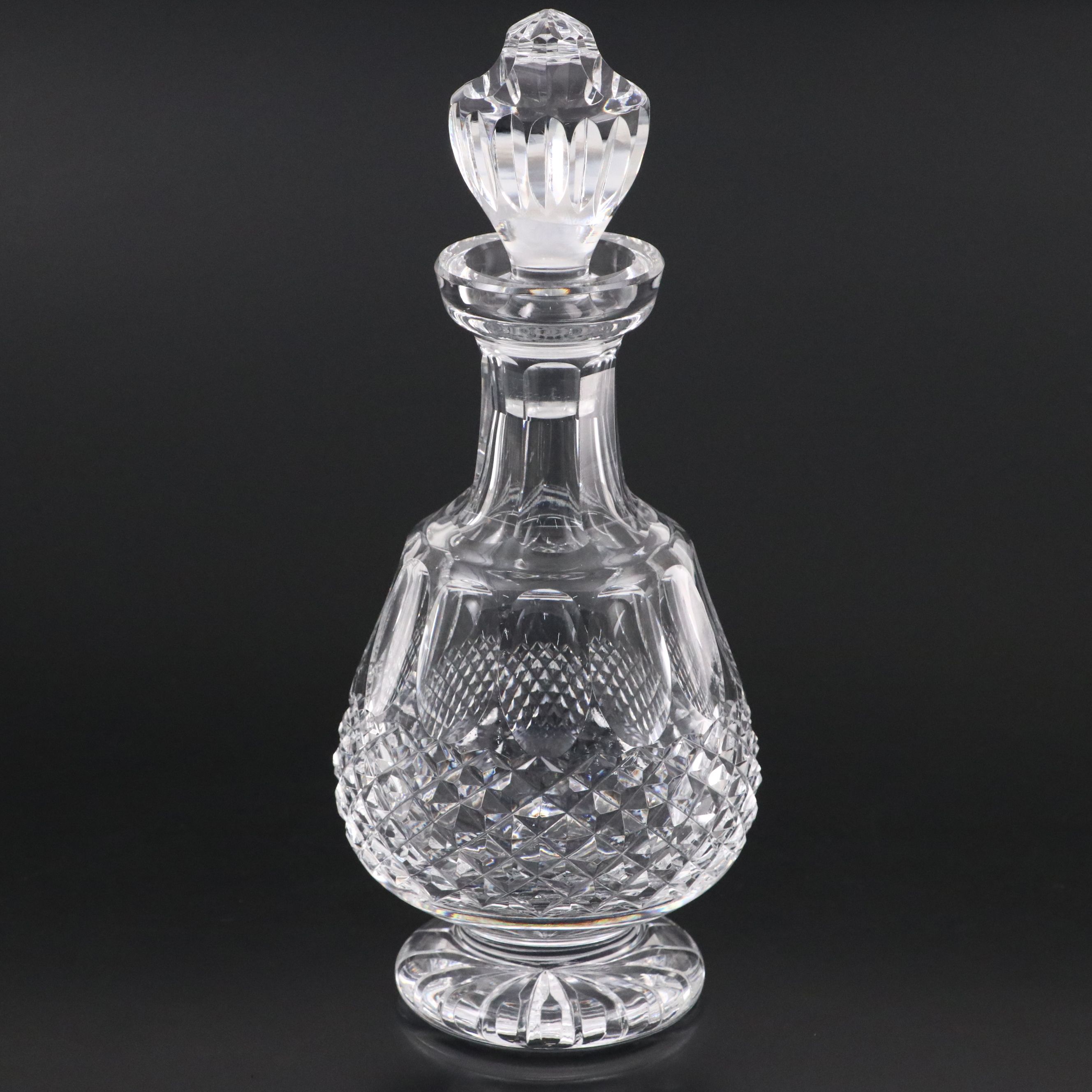 Waterford Crystal "Colleen" Decanter with Other Champagne Flutes