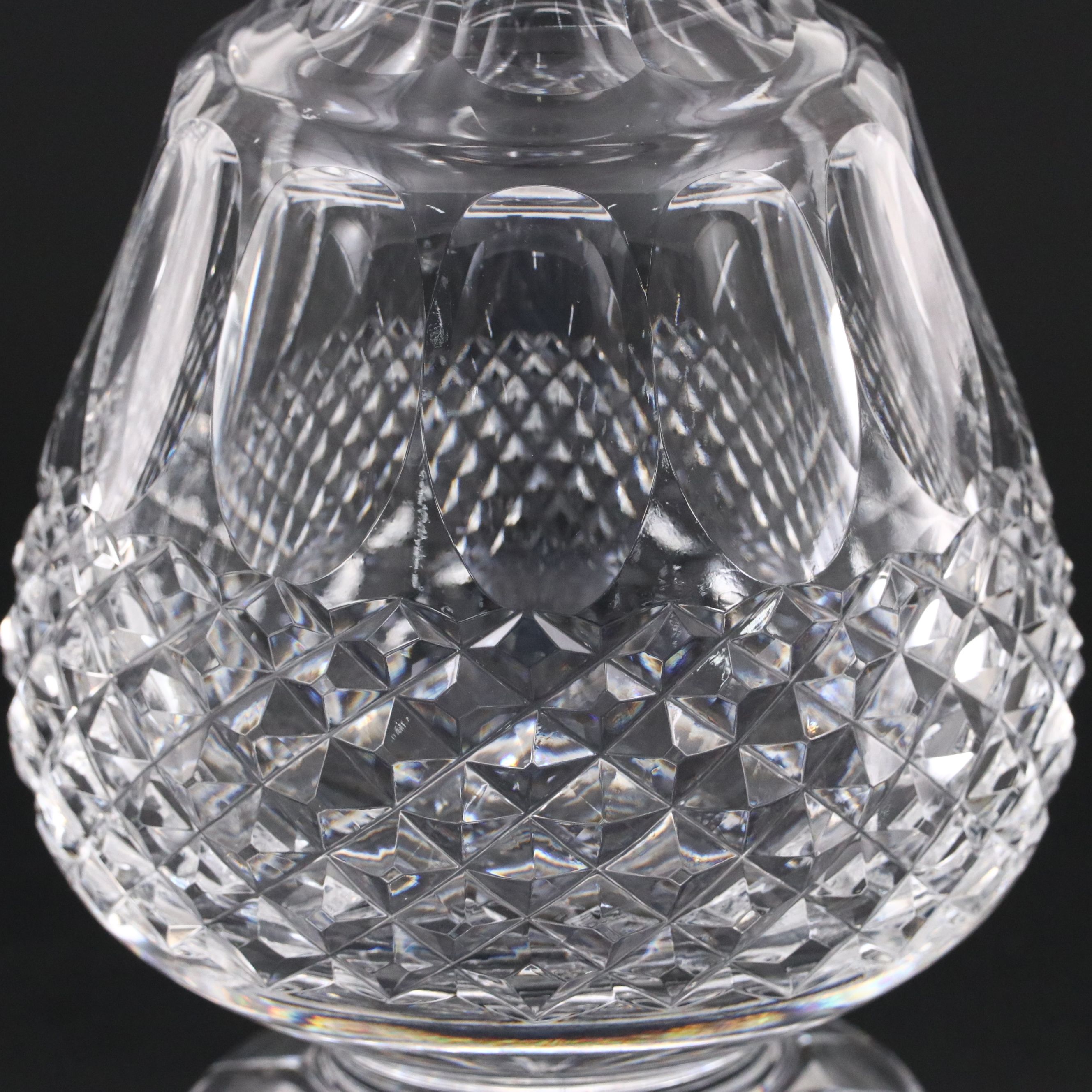 Waterford Crystal "Colleen" Decanter with Other Champagne Flutes