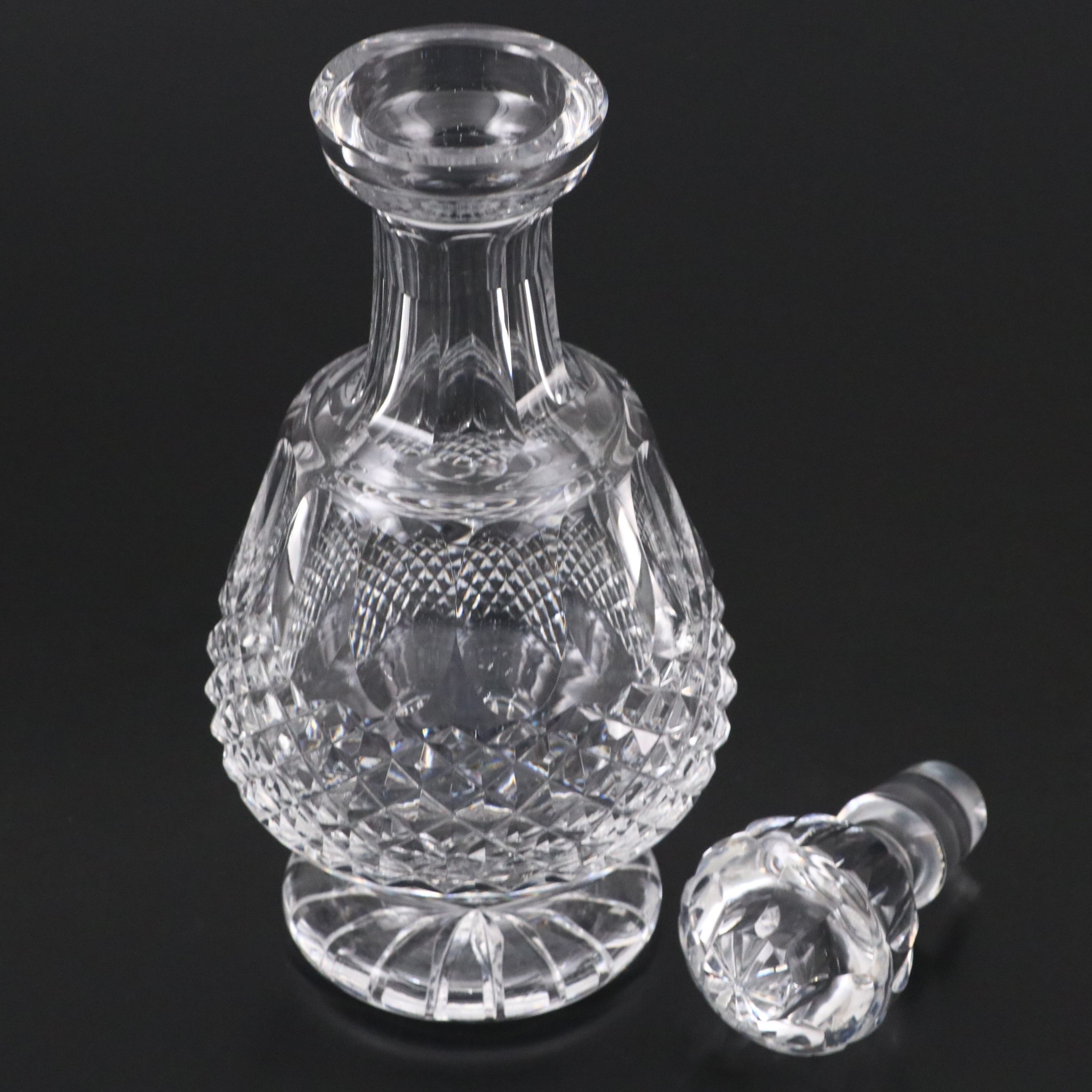 Waterford Crystal "Colleen" Decanter with Other Champagne Flutes