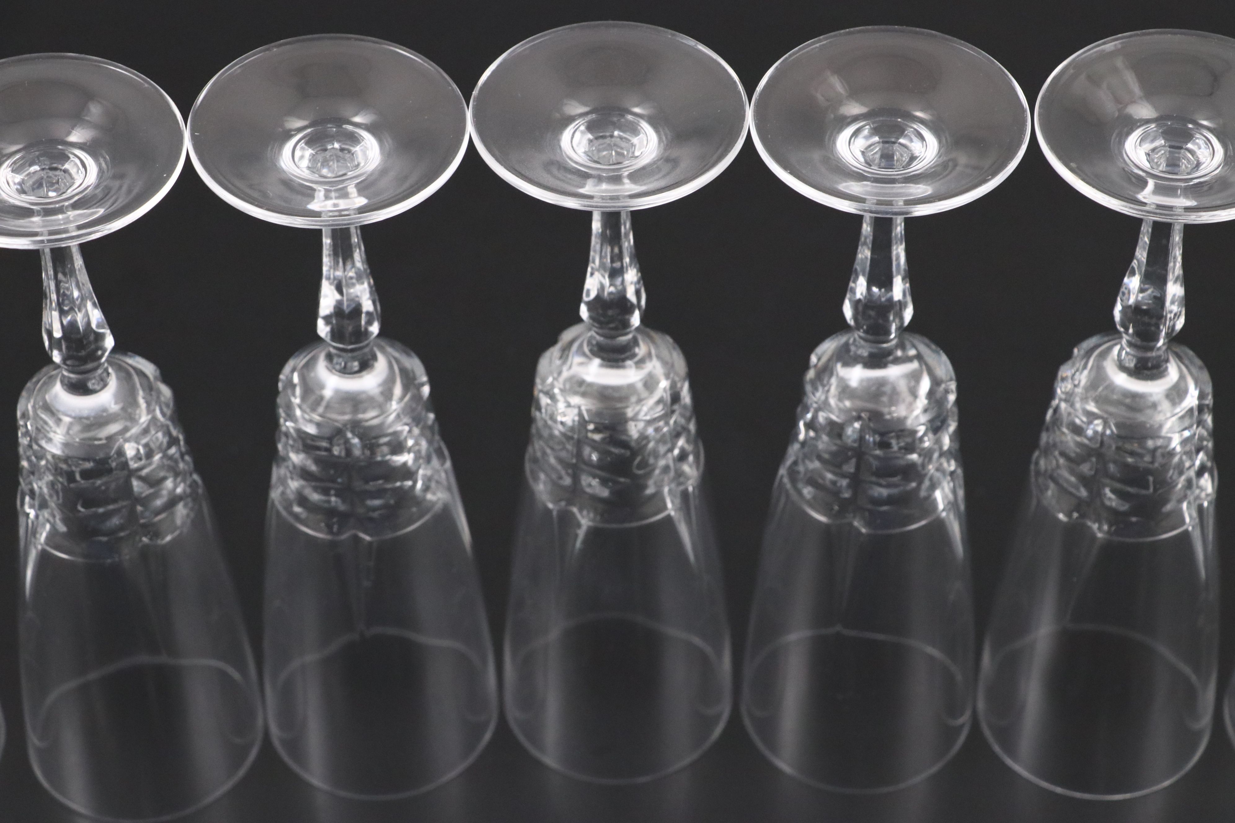 Waterford Crystal "Colleen" Decanter with Other Champagne Flutes