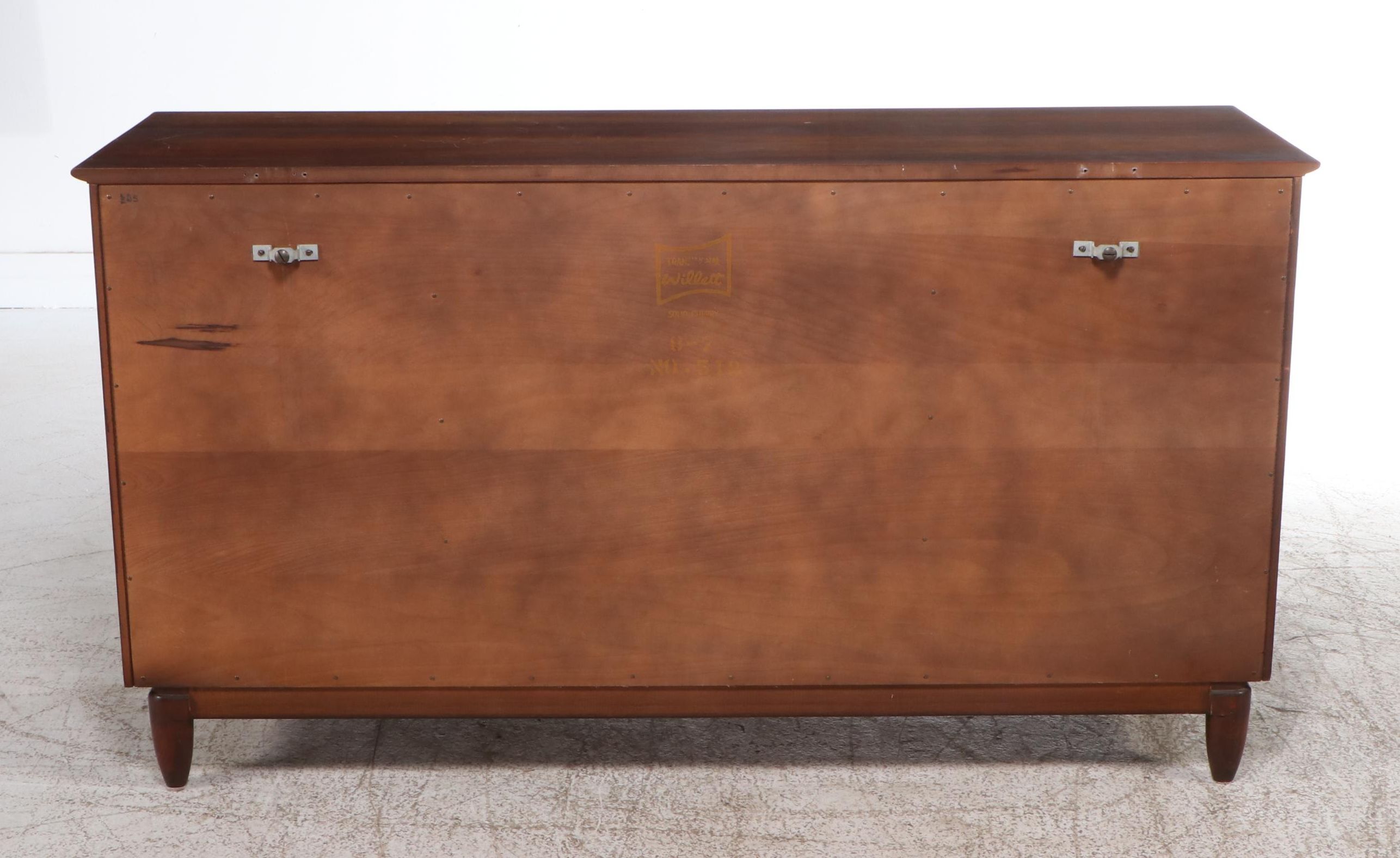 Willett Cherry Dresser and Mirror, Late 20th Century