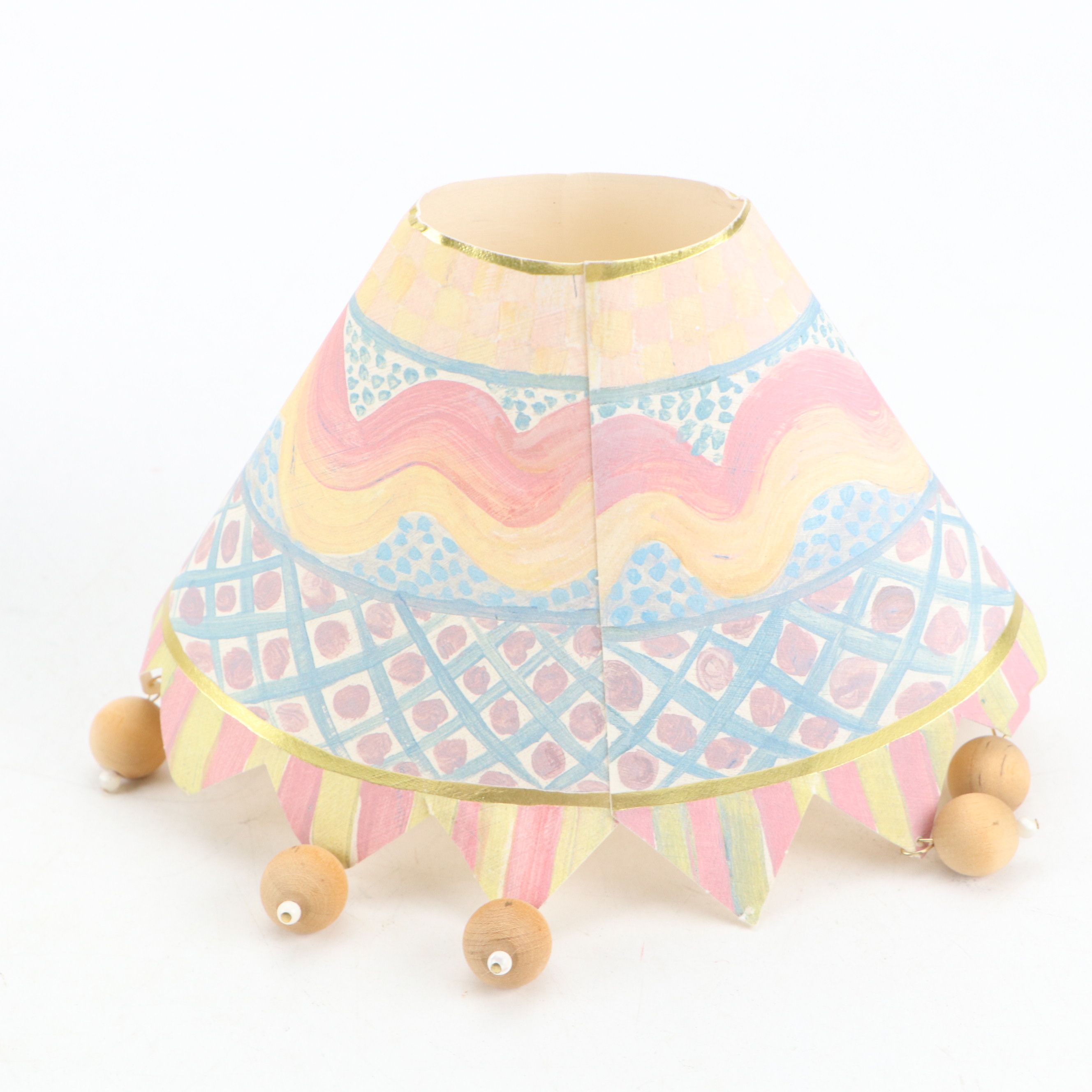 MacKenzie-Childs Beaded Paper Lampshades