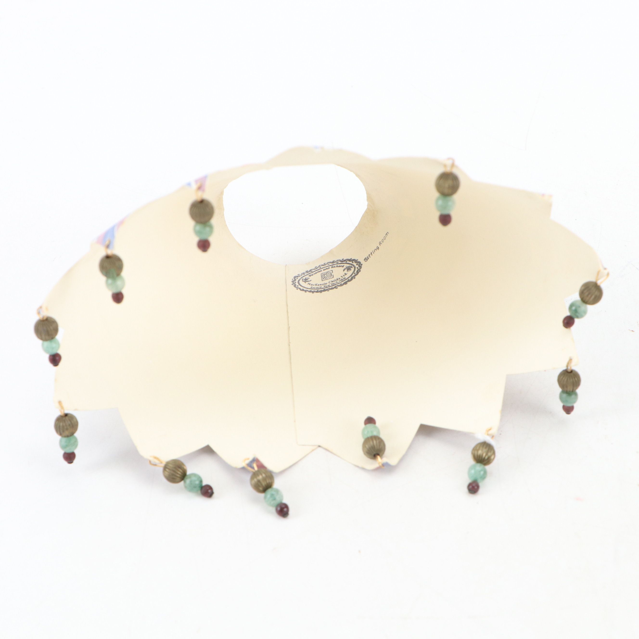 MacKenzie-Childs Beaded Paper Lampshades