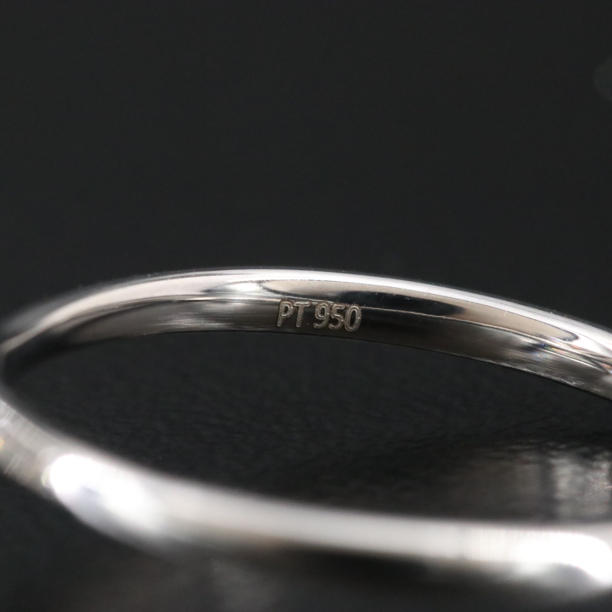 Platinum 5.03 CT Lab Grown Diamond Solitaire Ring with IGI Report