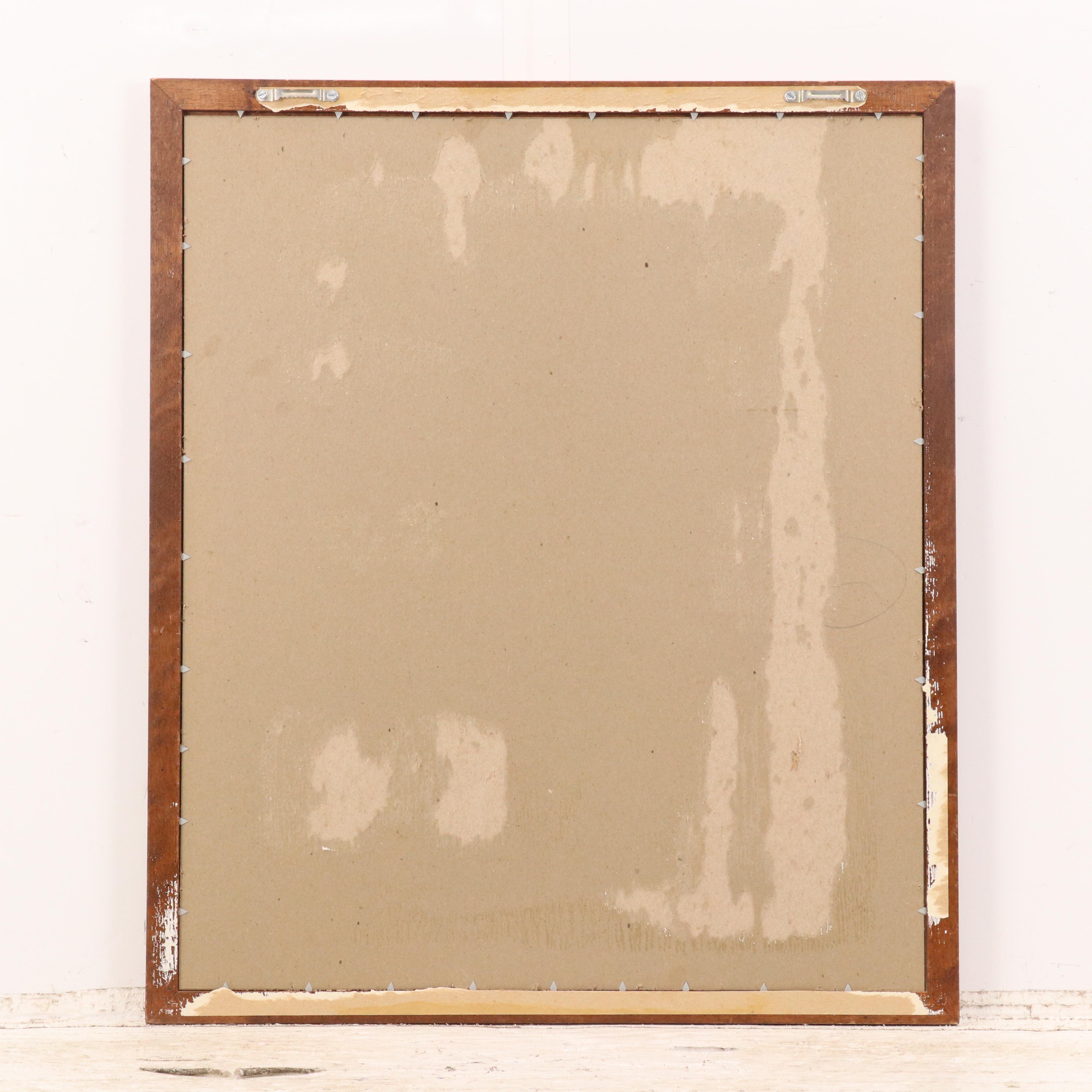 Offset Lithograph After John A. Ruthven of Cardinals and Flowers