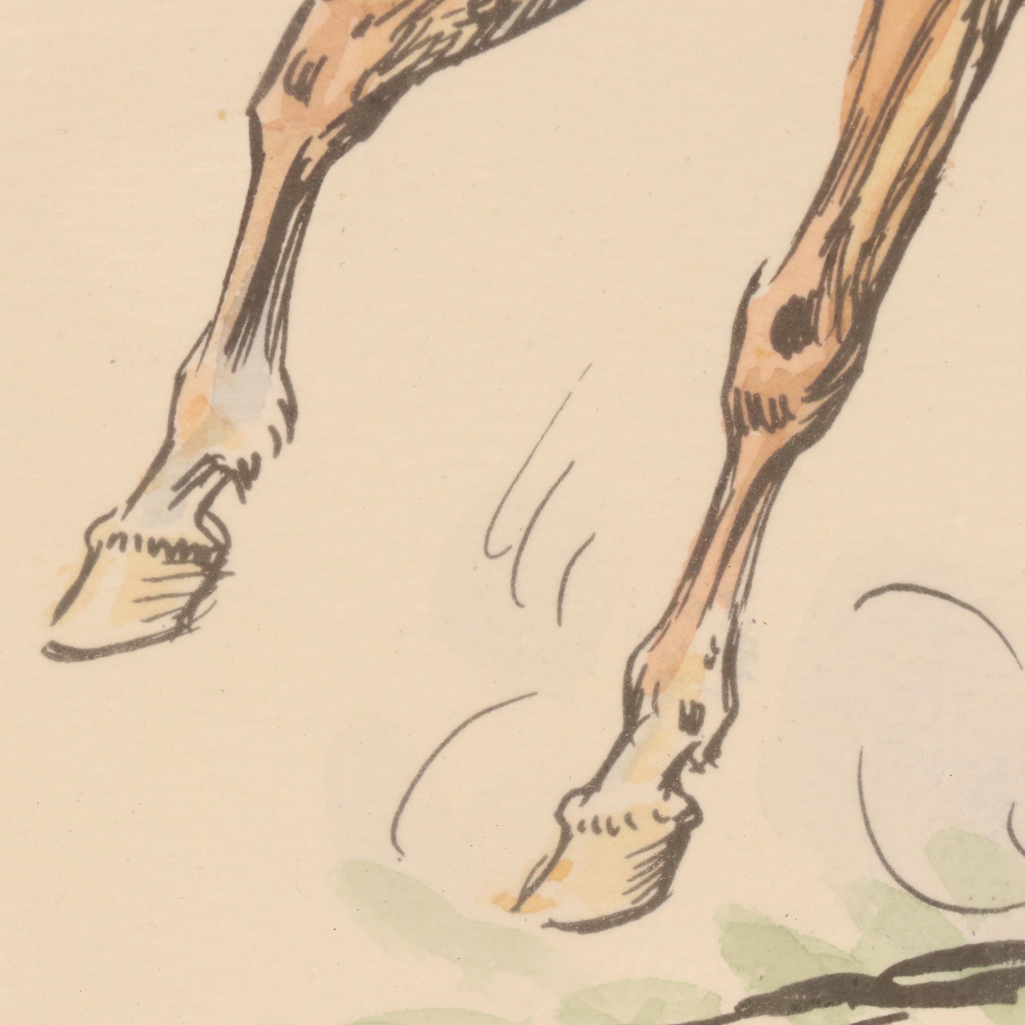 Eugene Leliepvre Lithograph "Guerre de Secession"