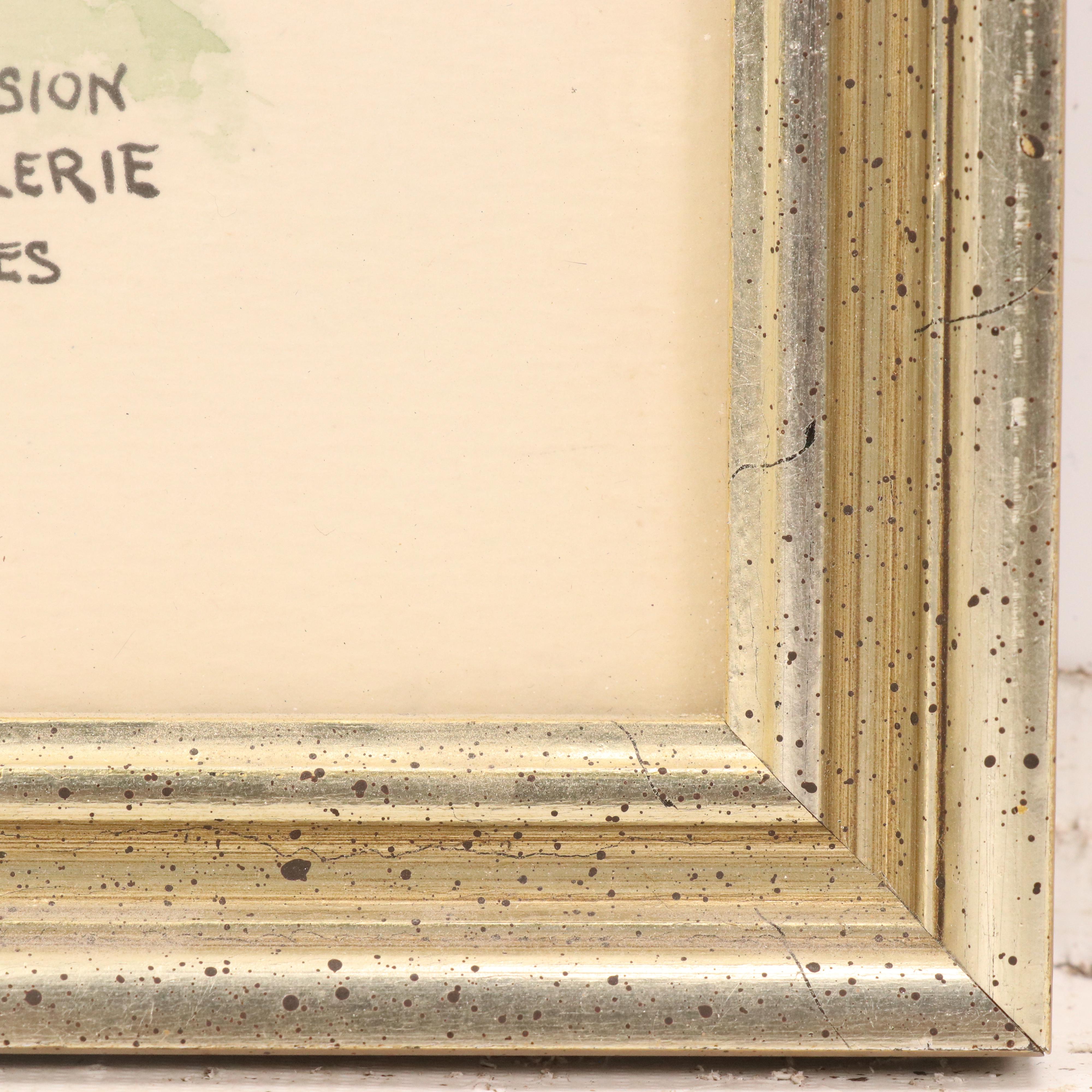 Eugene Leliepvre Lithograph "Guerre de Secession"