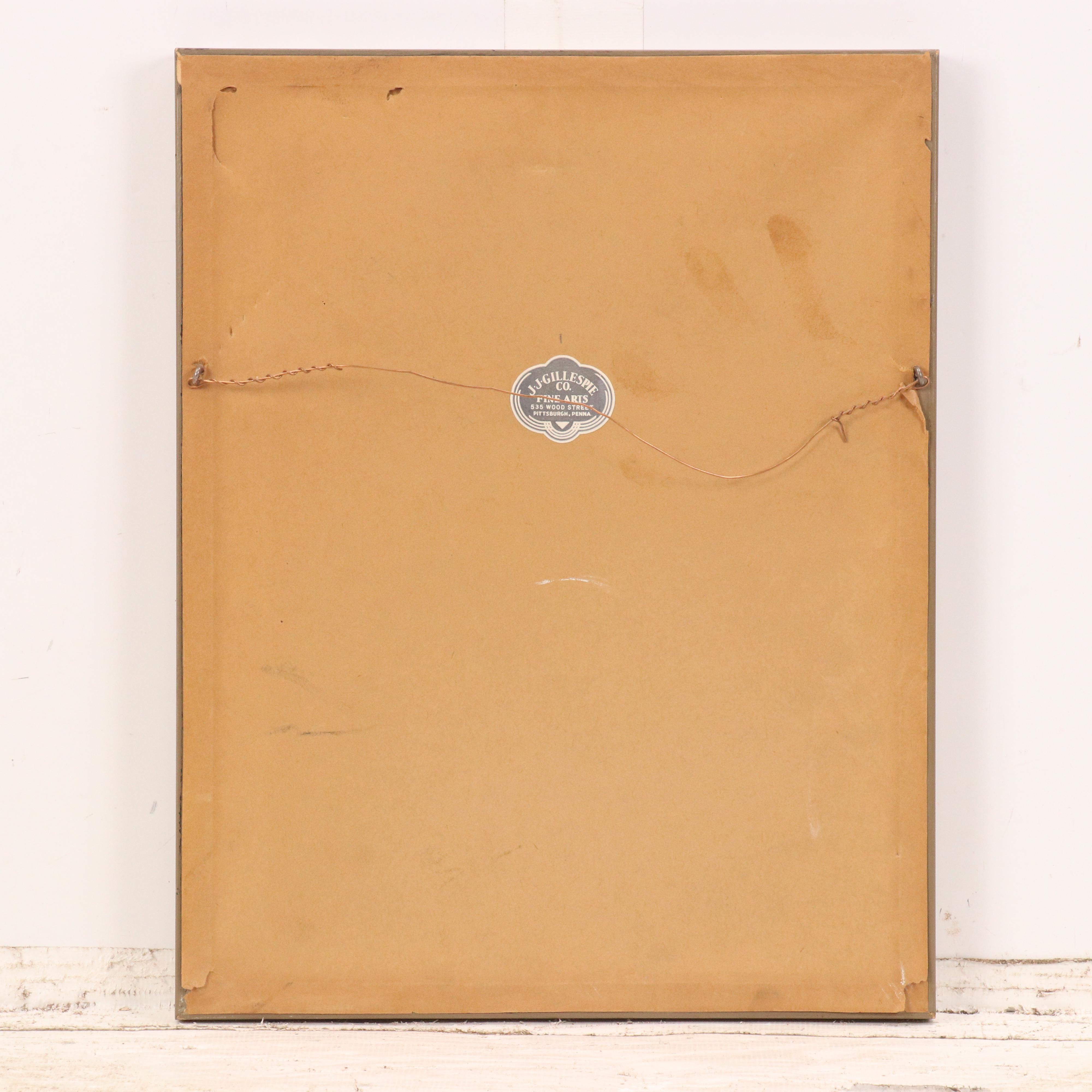 Eugene Leliepvre Lithograph "Guerre de Secession"