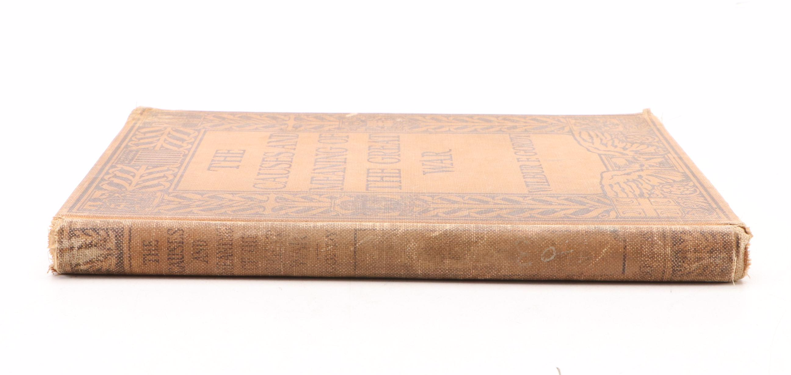 "The Causes and Meaning of the Great War" by Wilbur F. Gordy, 1919