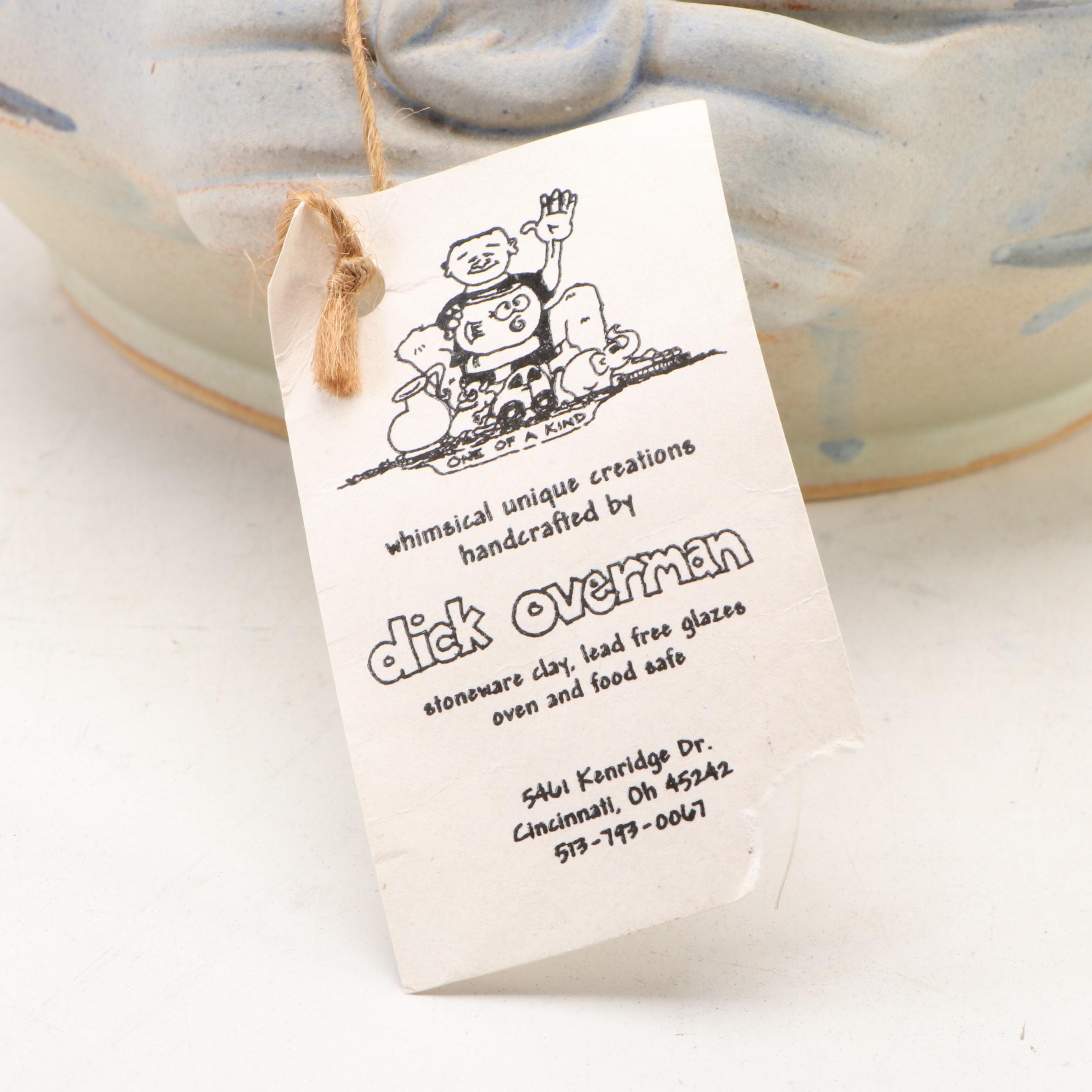 Dick Overman Handled Stoneware Bowl , 2007