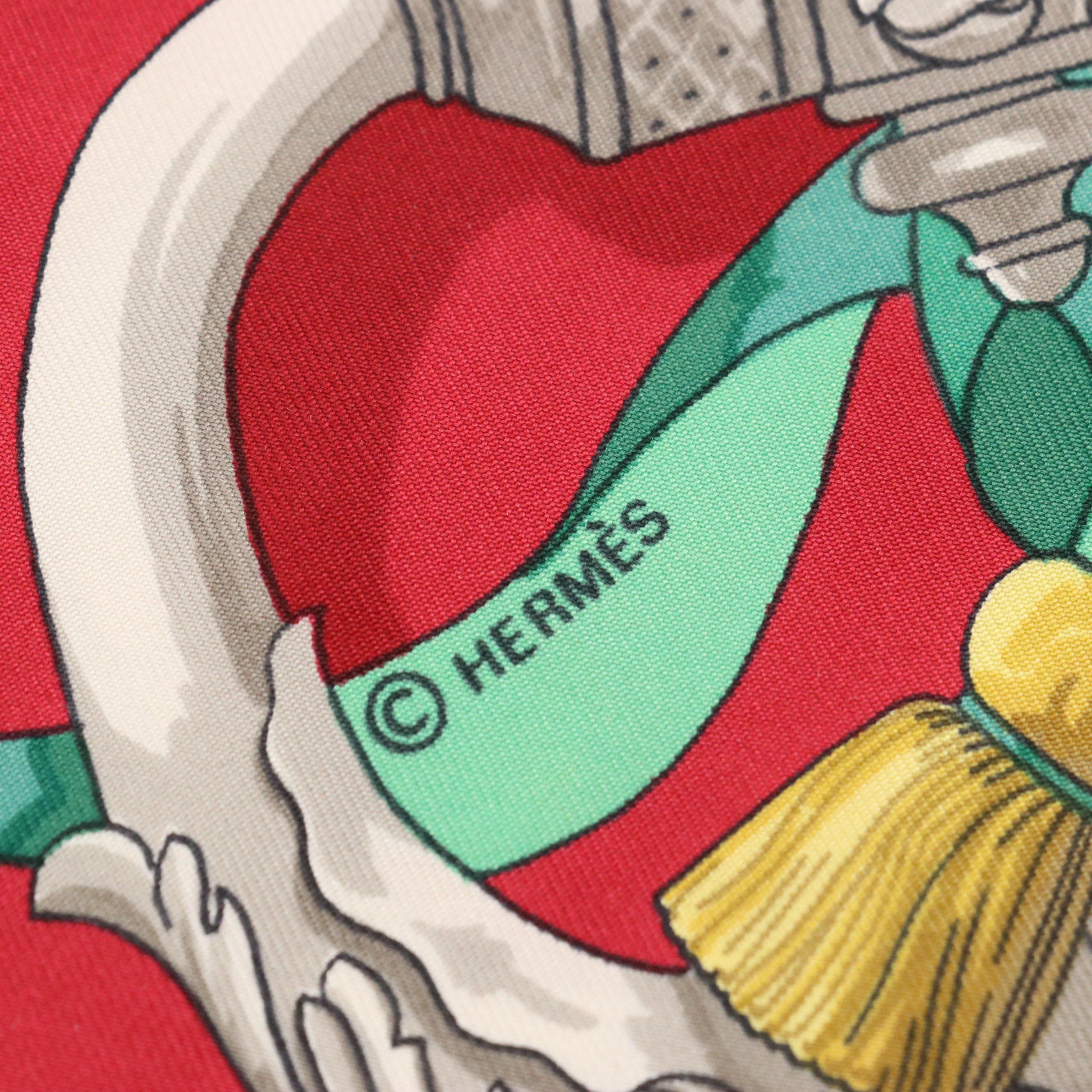 Hermès "Ferronnerie" Scarf 90 in Silk Twill