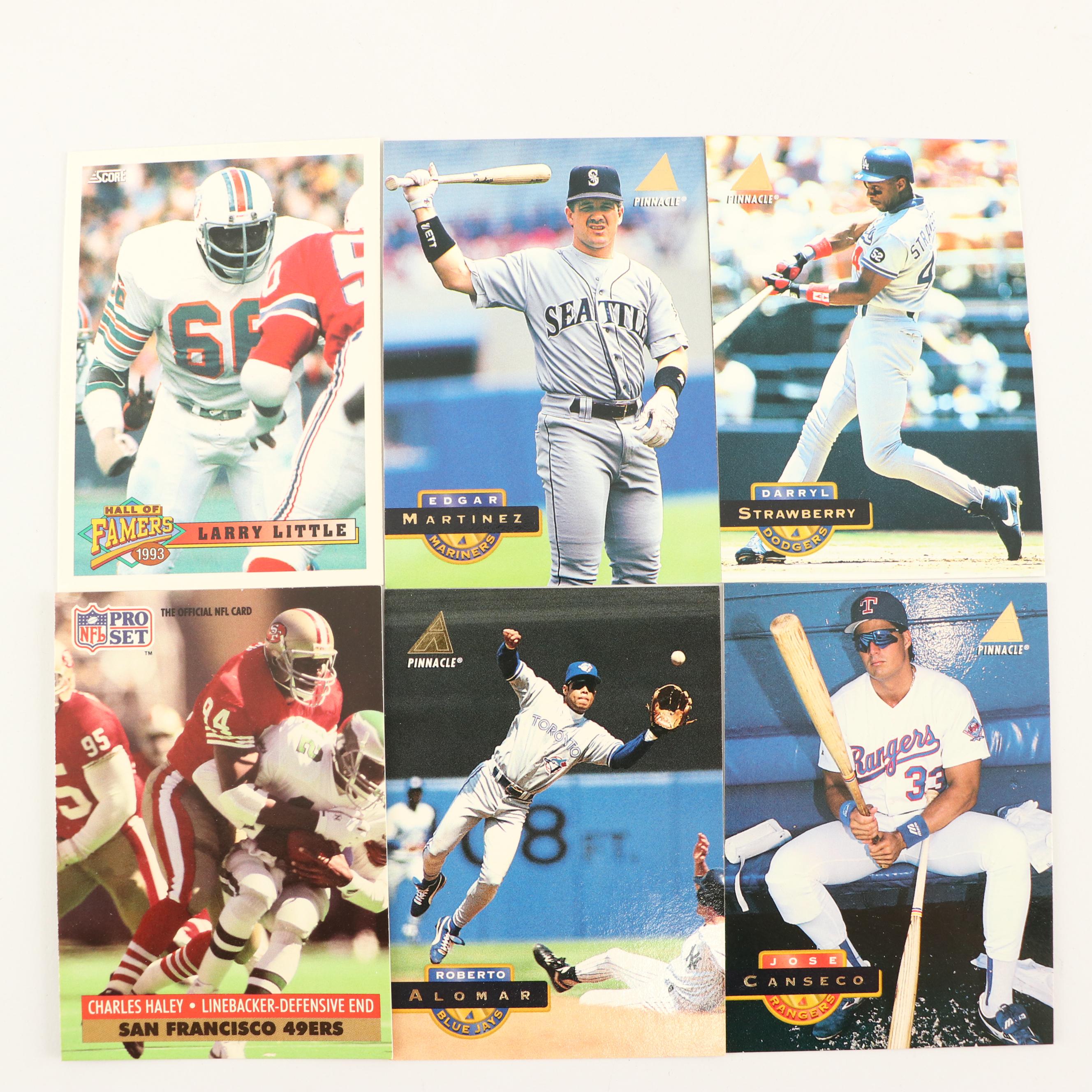 Fleer with Other Sports Cards Featuring Michael Irvin, Andre Dawson, and More