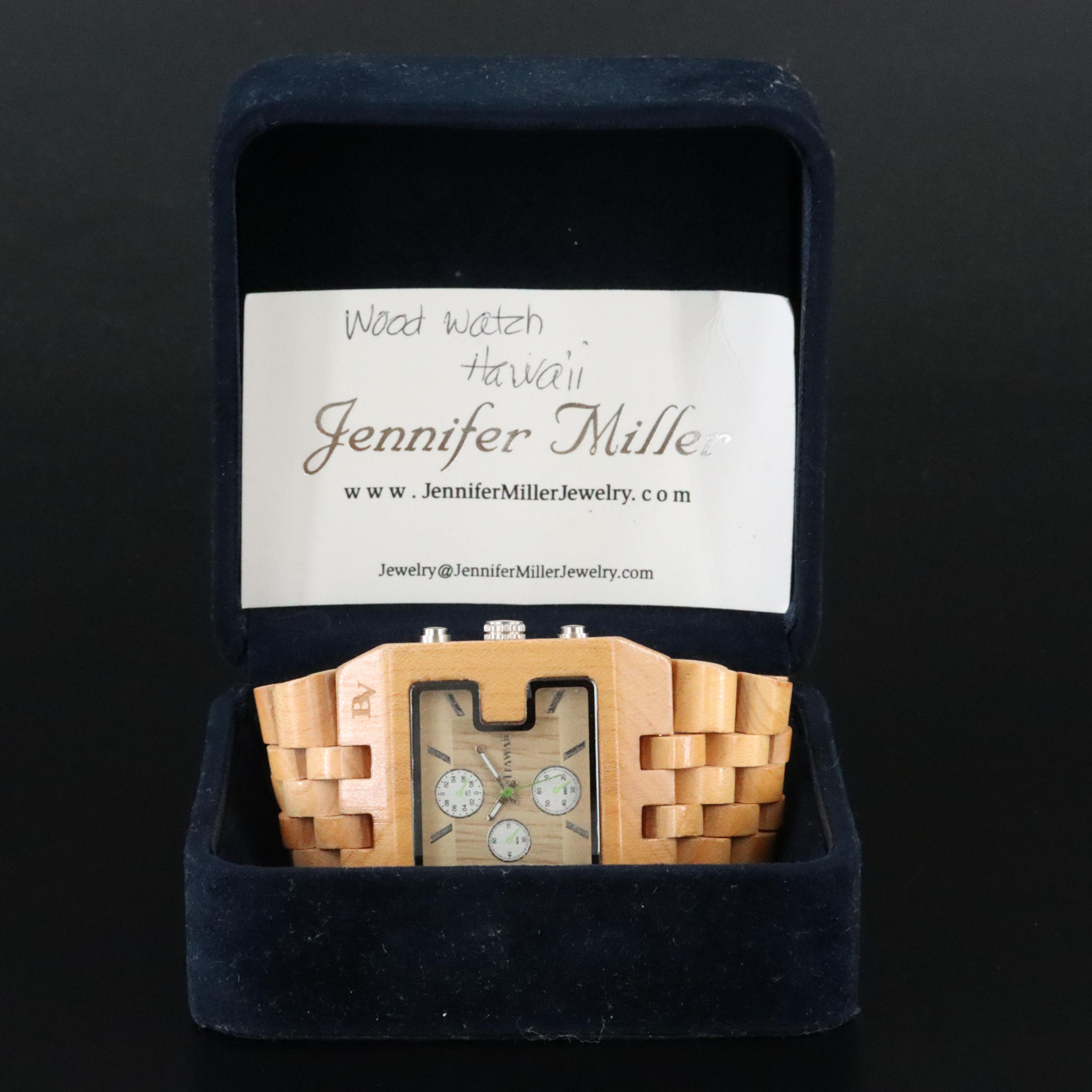 Hawaii Wood Watch with Citizen Movement