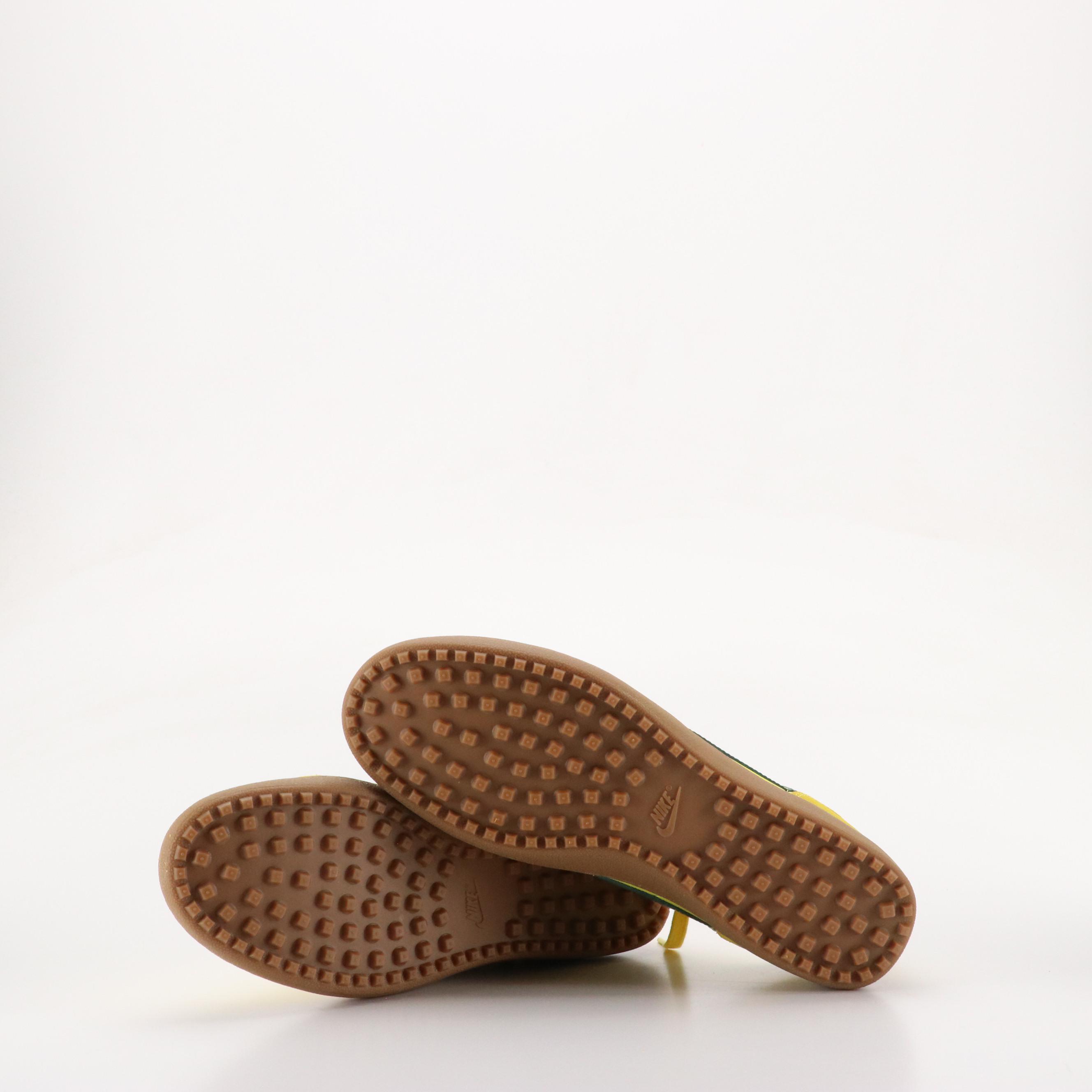 Men's Nike Field General Sneakers in "Chrome Yellow/Fir" Suede & Mesh, With Box