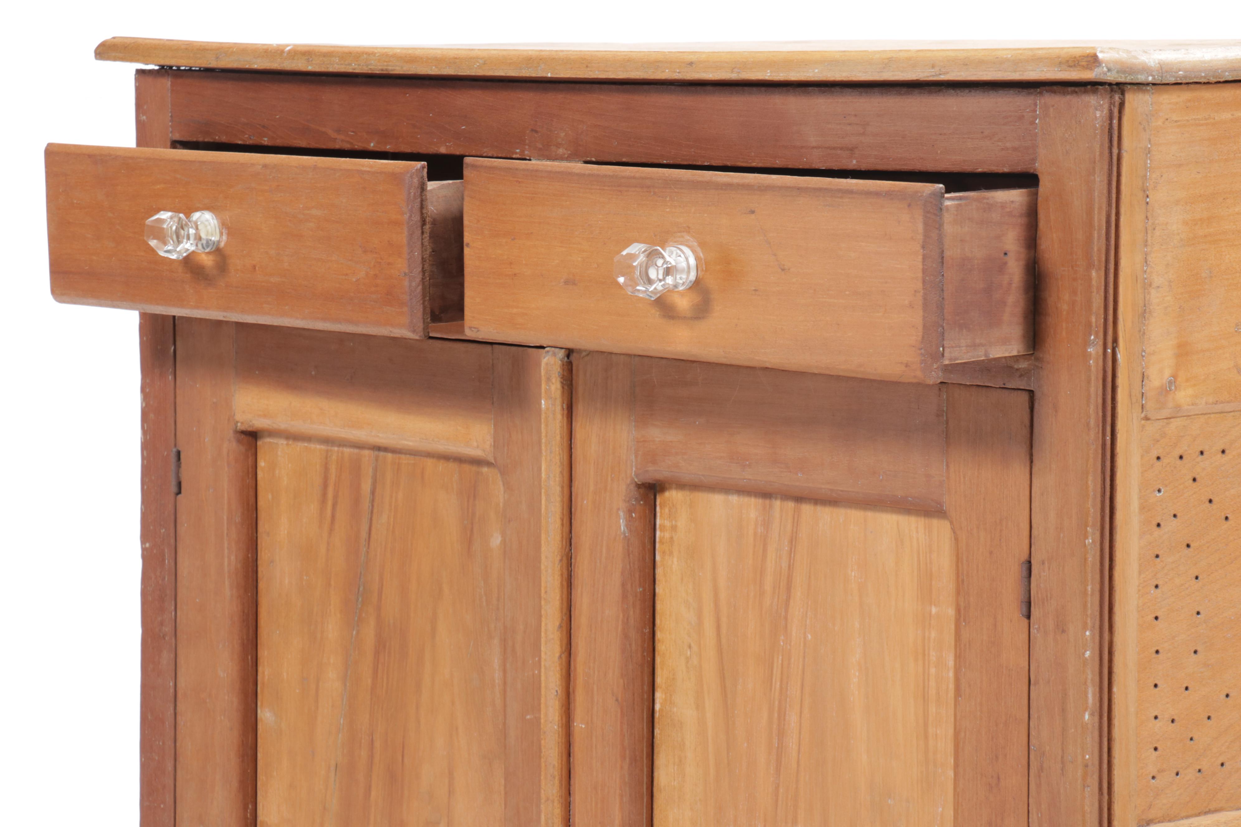 Shaker Style Maple Cupboard