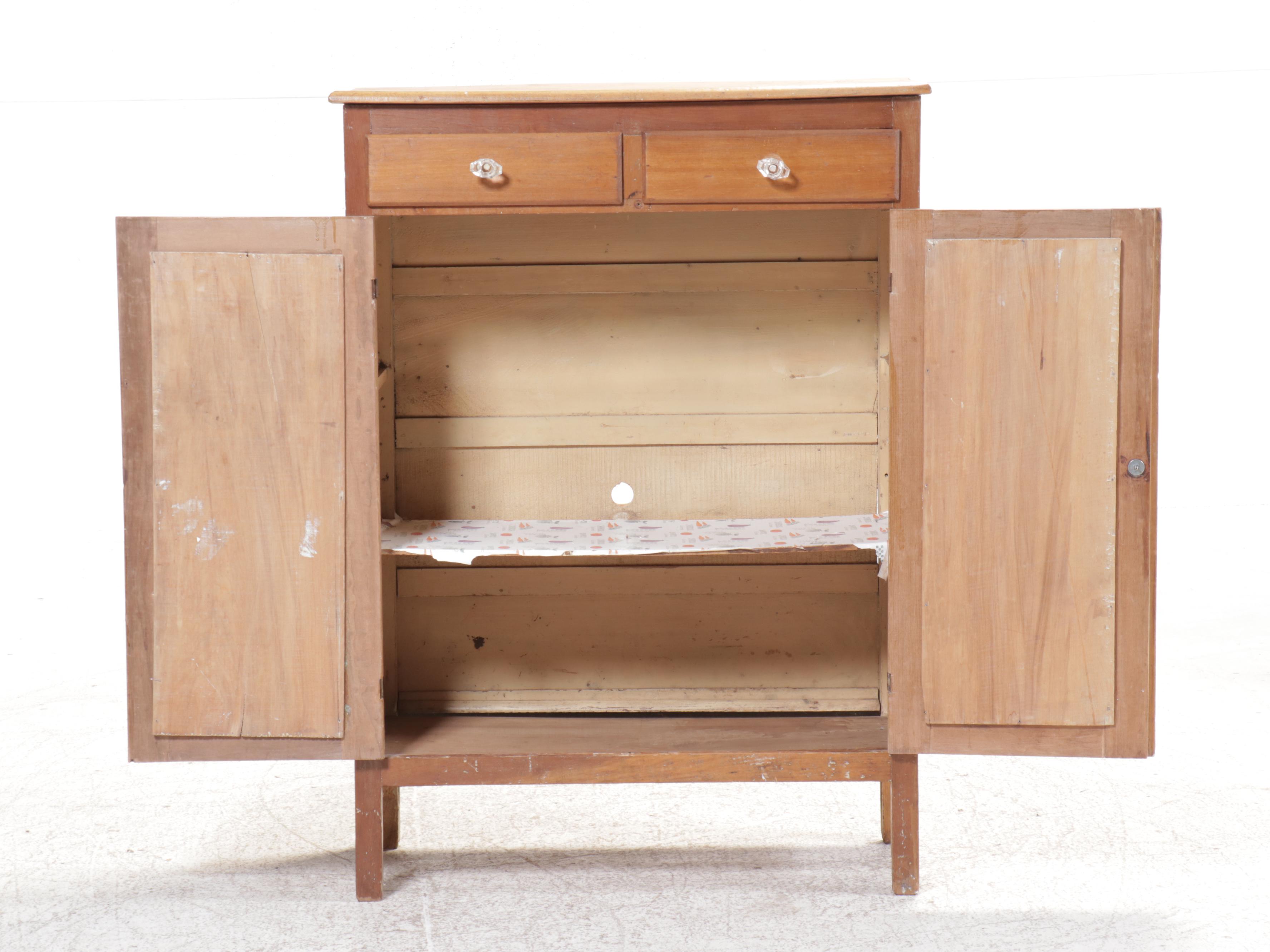 Shaker Style Maple Cupboard