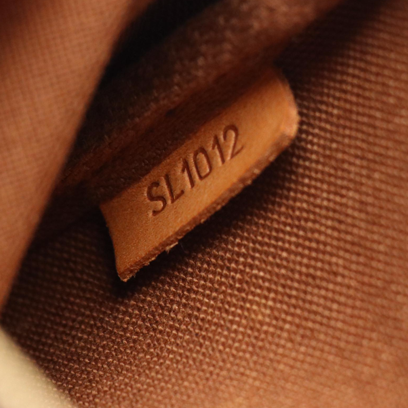 Louis Vuitton Crossbody Zip Pochette in Monogram Canvas and Vachetta Leather