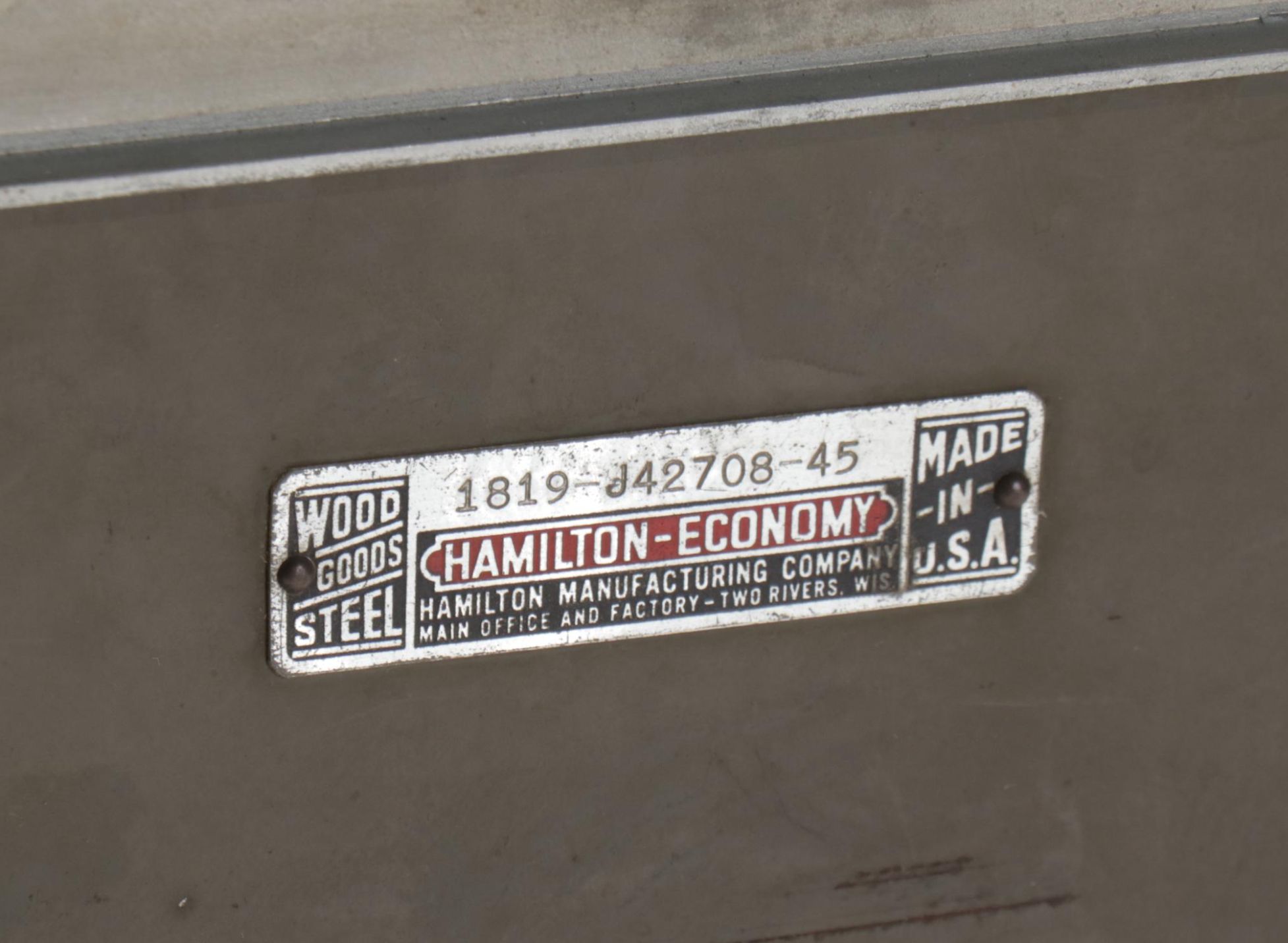 Industrial Drafting Desk with Paper Drawers and Tilting Draft Board, Vintage