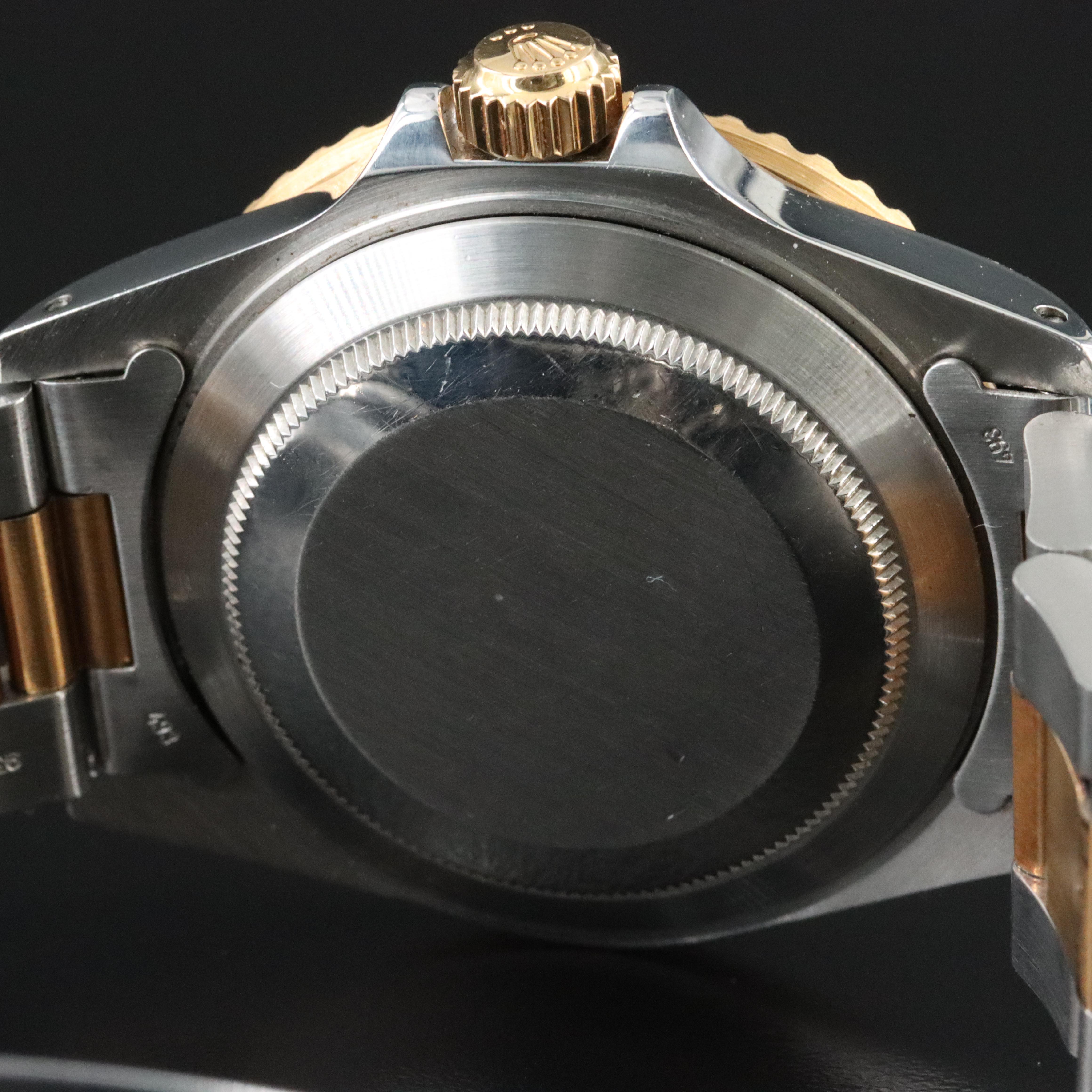 Rolex Submariner Date 16803 18K & Steel Automatic Watch c.1987