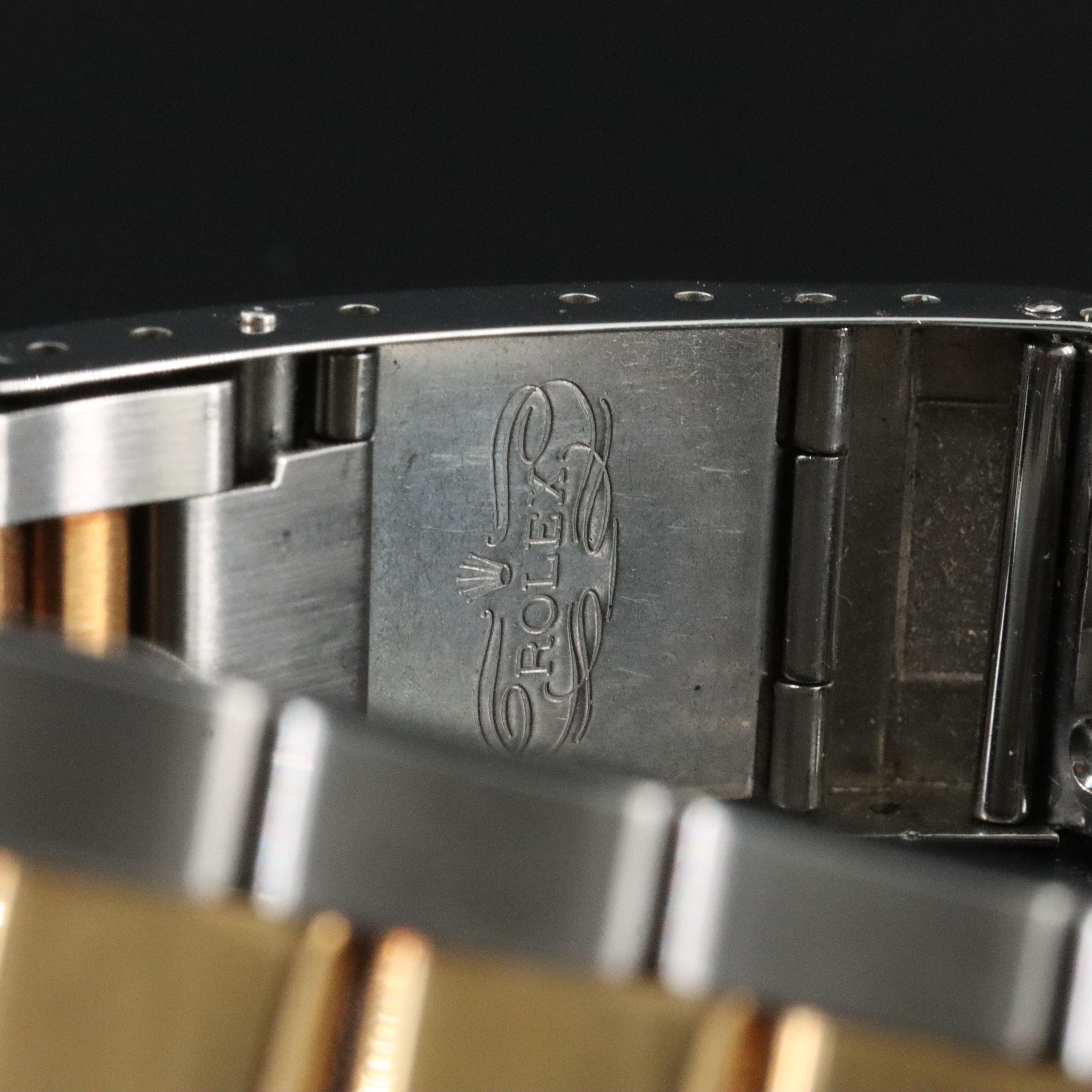 Rolex Submariner Date 16803 18K & Steel Automatic Watch c.1987