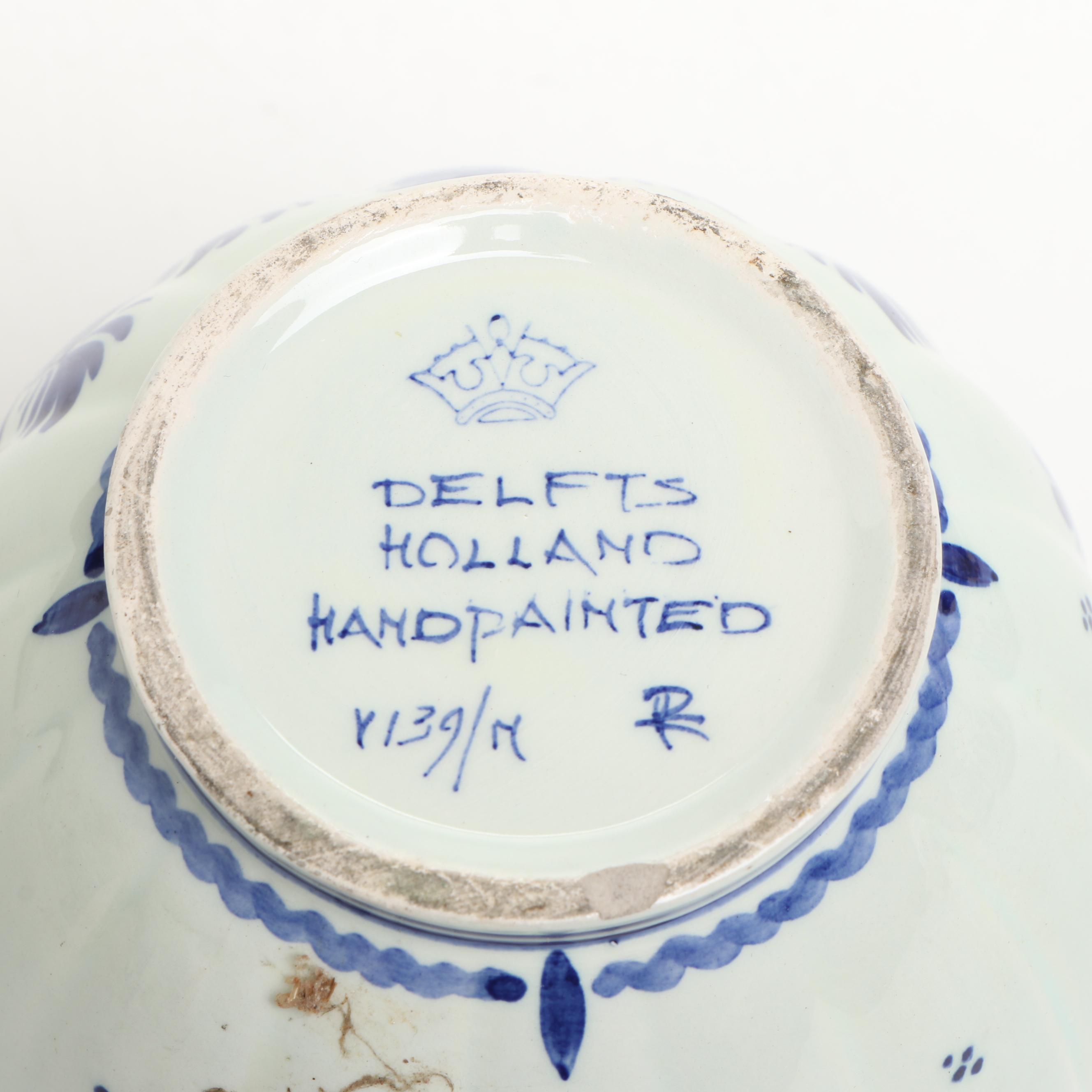 Chinese Blue and White Porcelain Vases with Other Ceramic Blue and White Décor