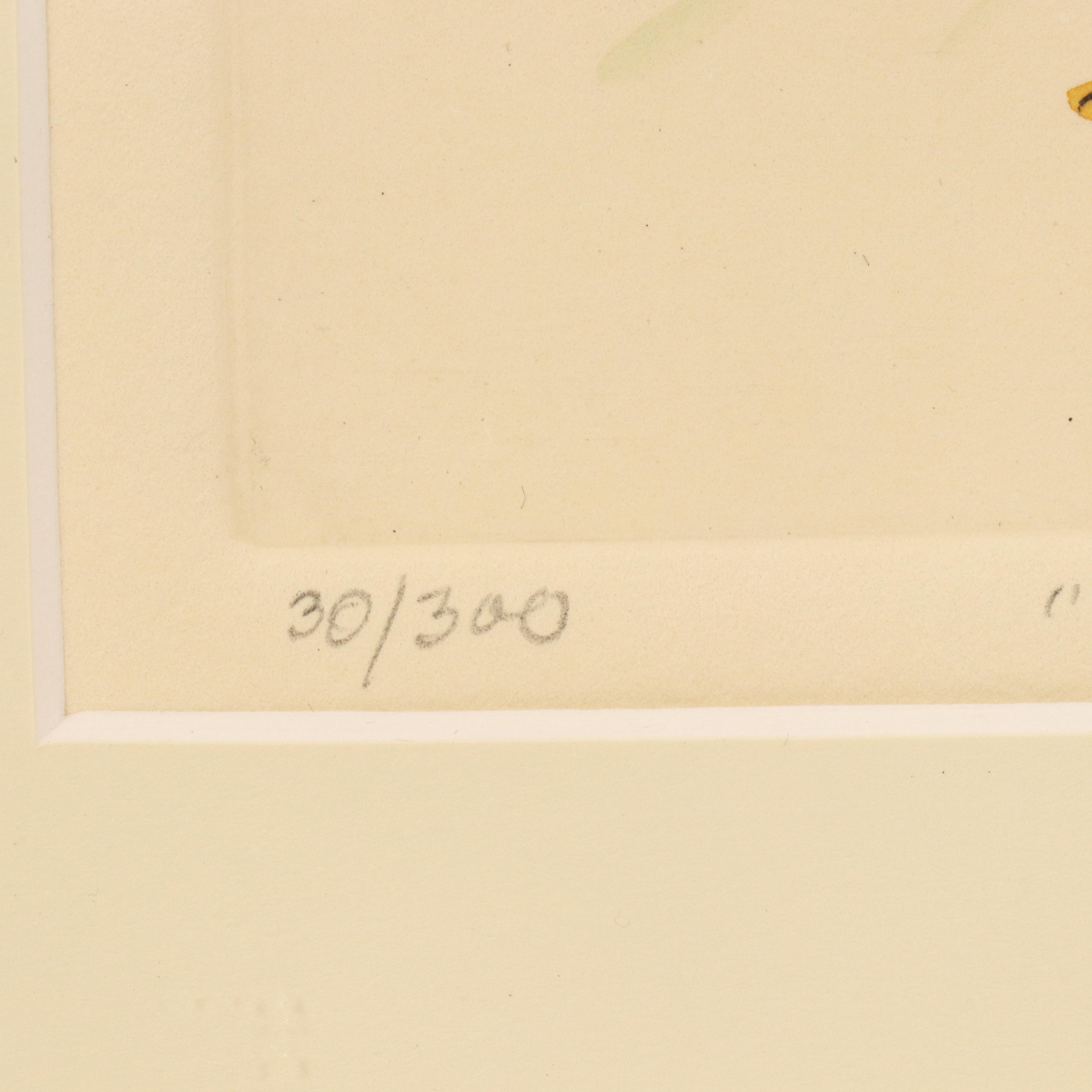 Calista Bockenstette Botanical Hand-Colored Etchings, 2010