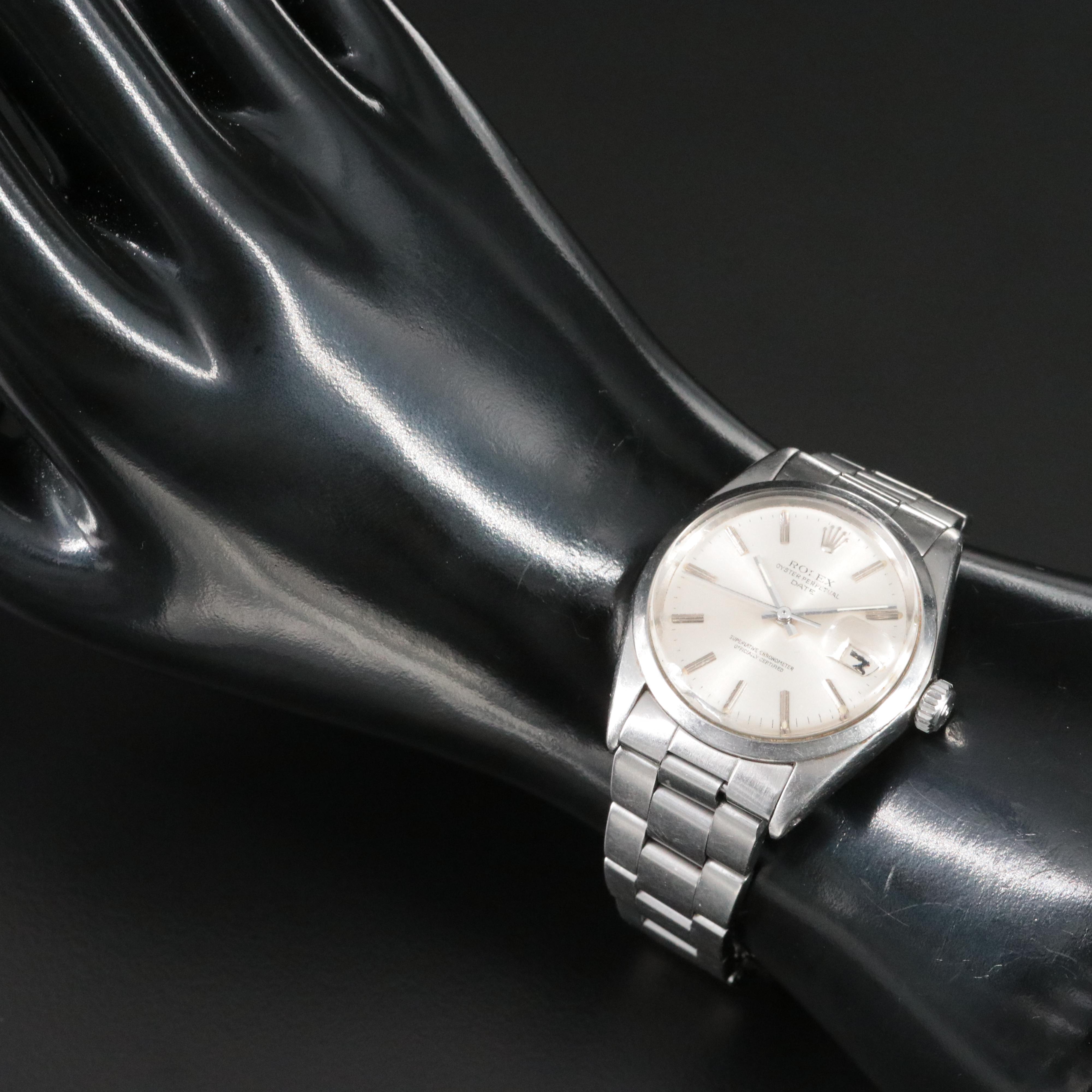 Rolex Vintage Oyster Perpetual Date 1969 Model 1500
