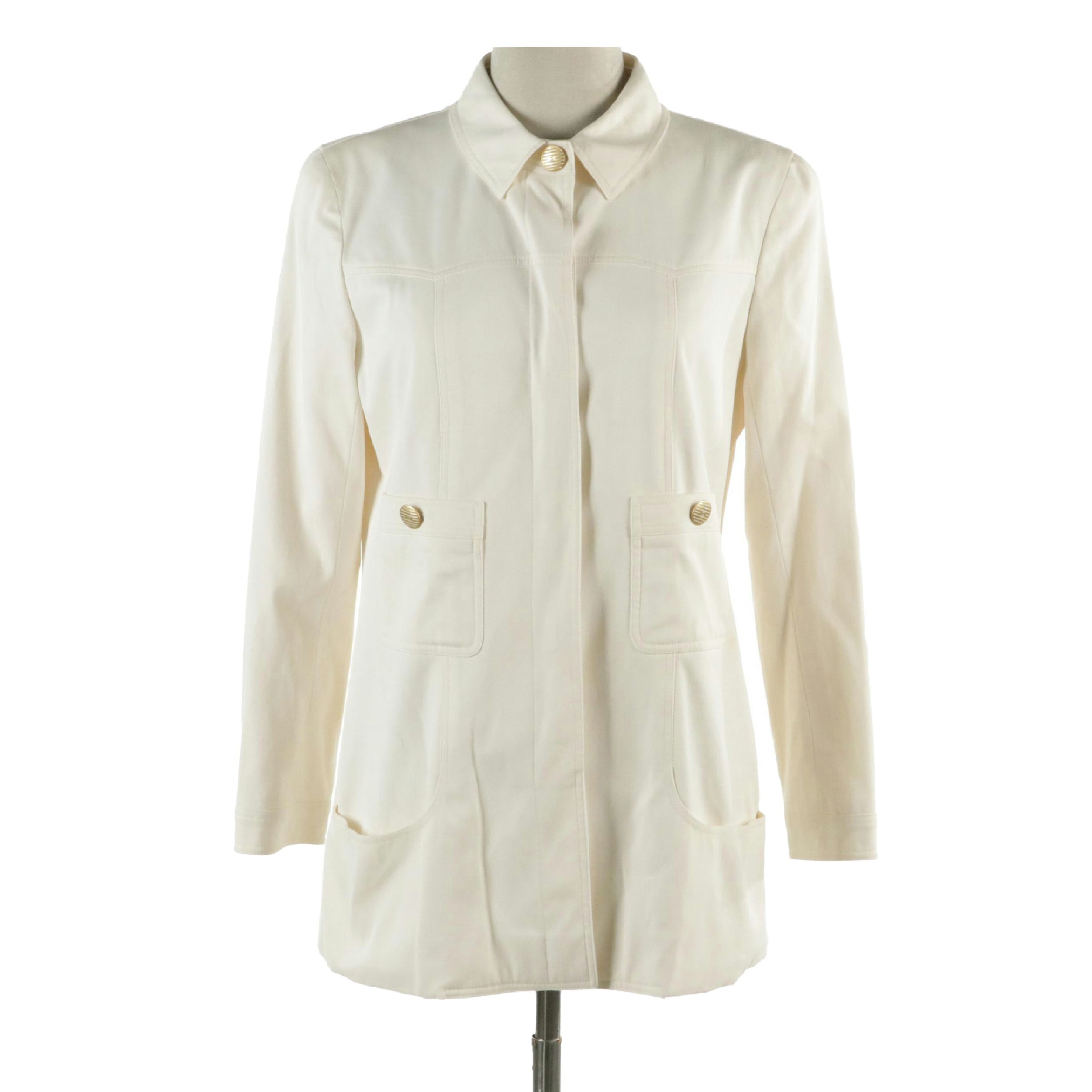 Chanel Spring Collection Western Yoke Jacket in Cotton