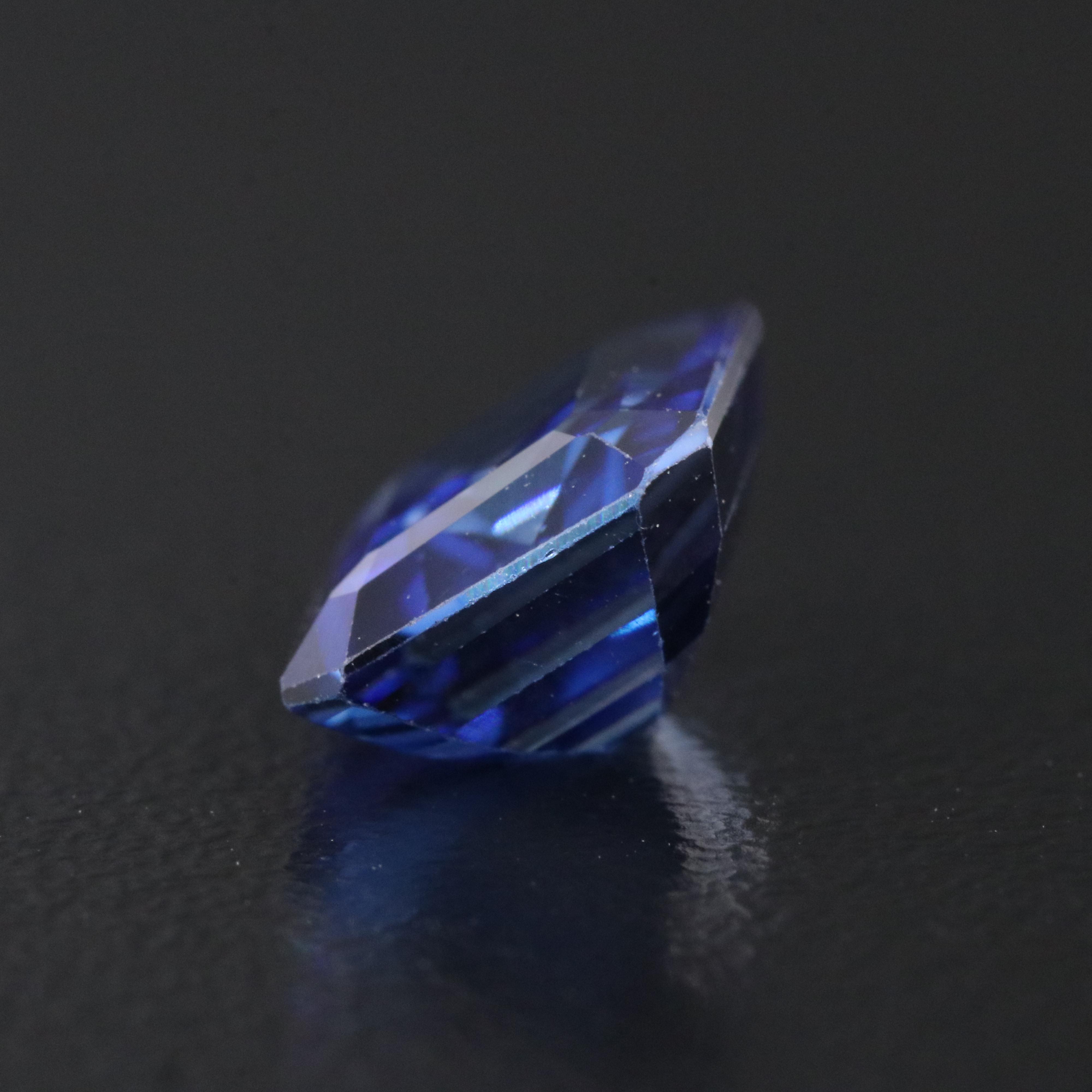 Loose 4.26 CT Lab Grown Sapphire