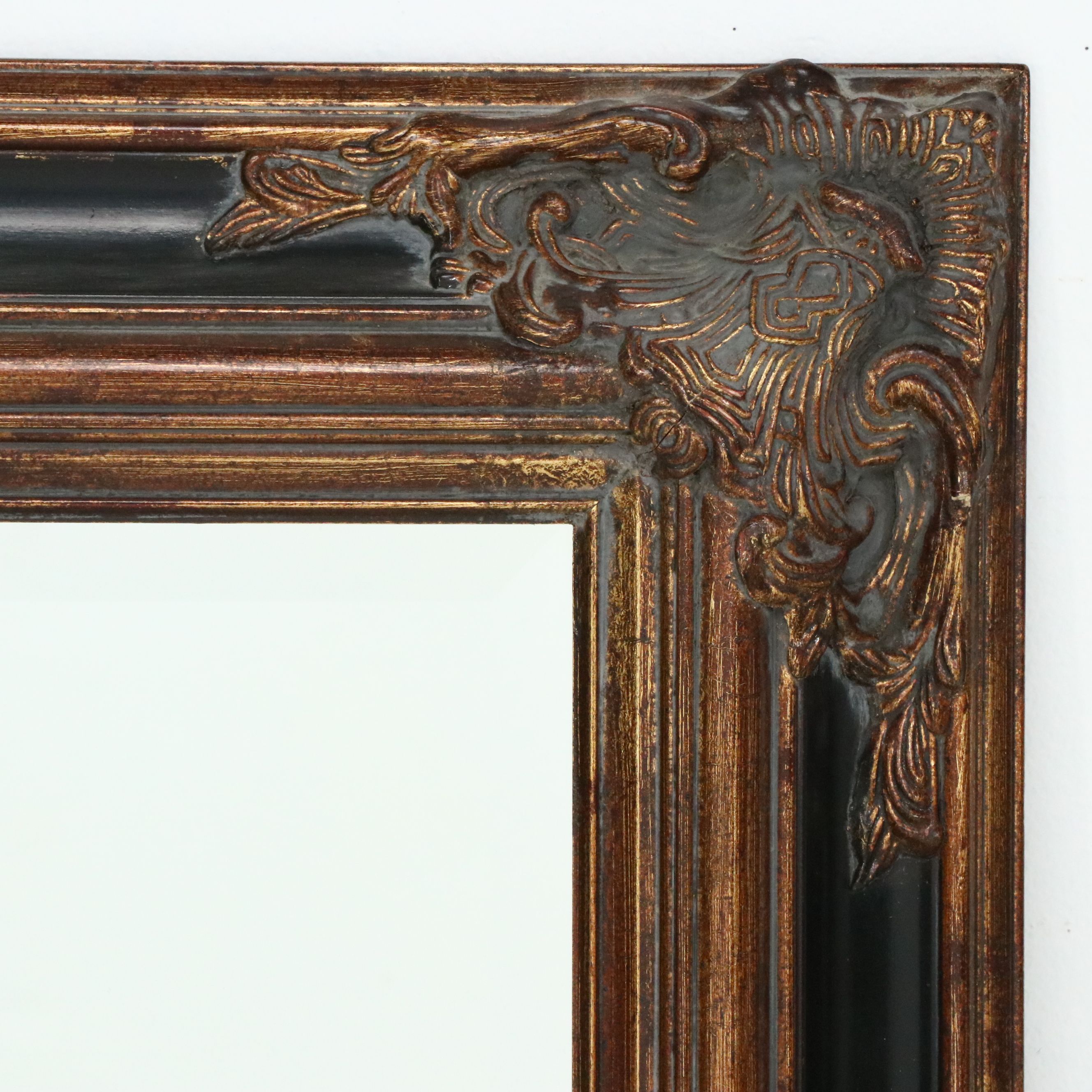 La Pastiche Excalibur Gold Burnished Framed Wall Mirror