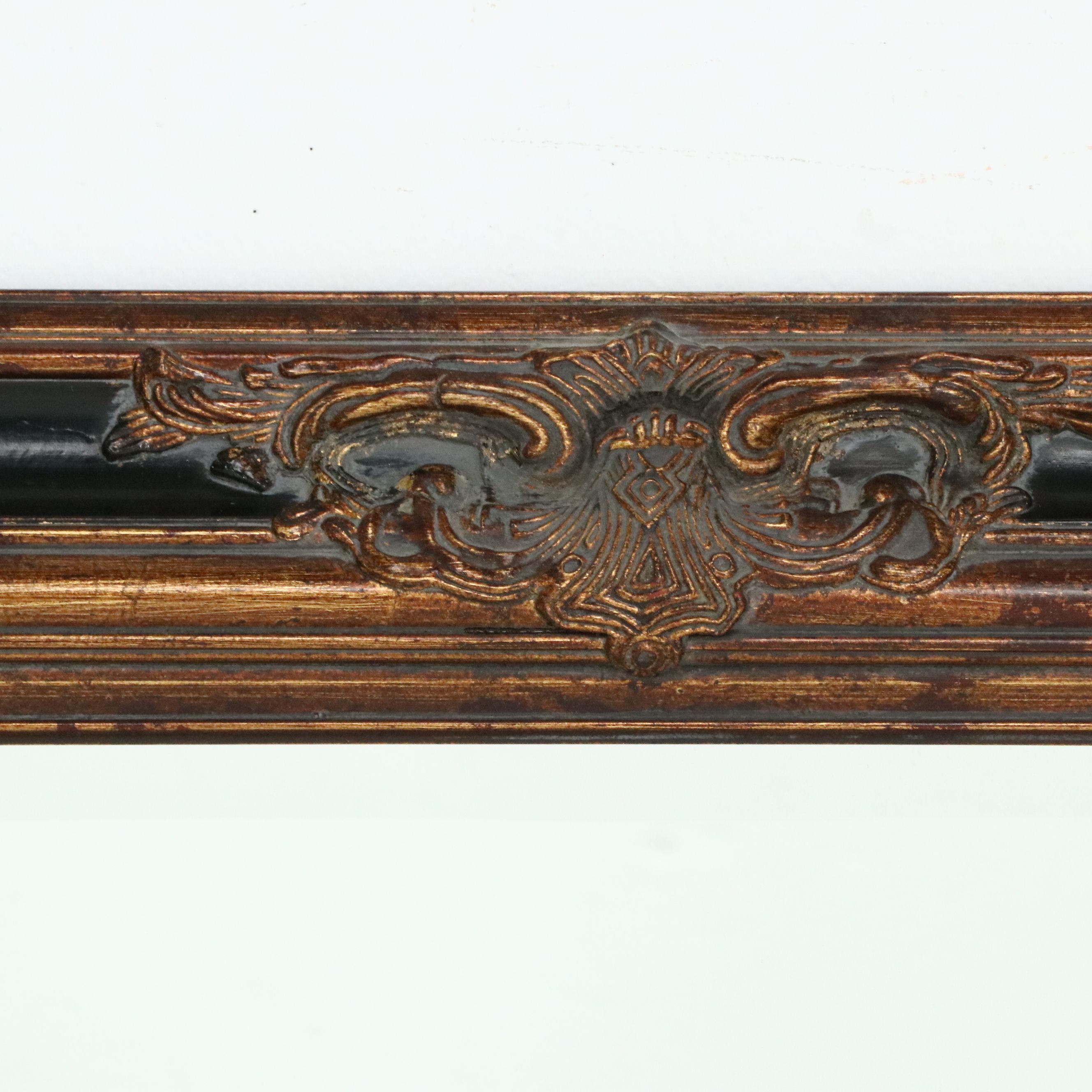 La Pastiche Excalibur Gold Burnished Framed Wall Mirror