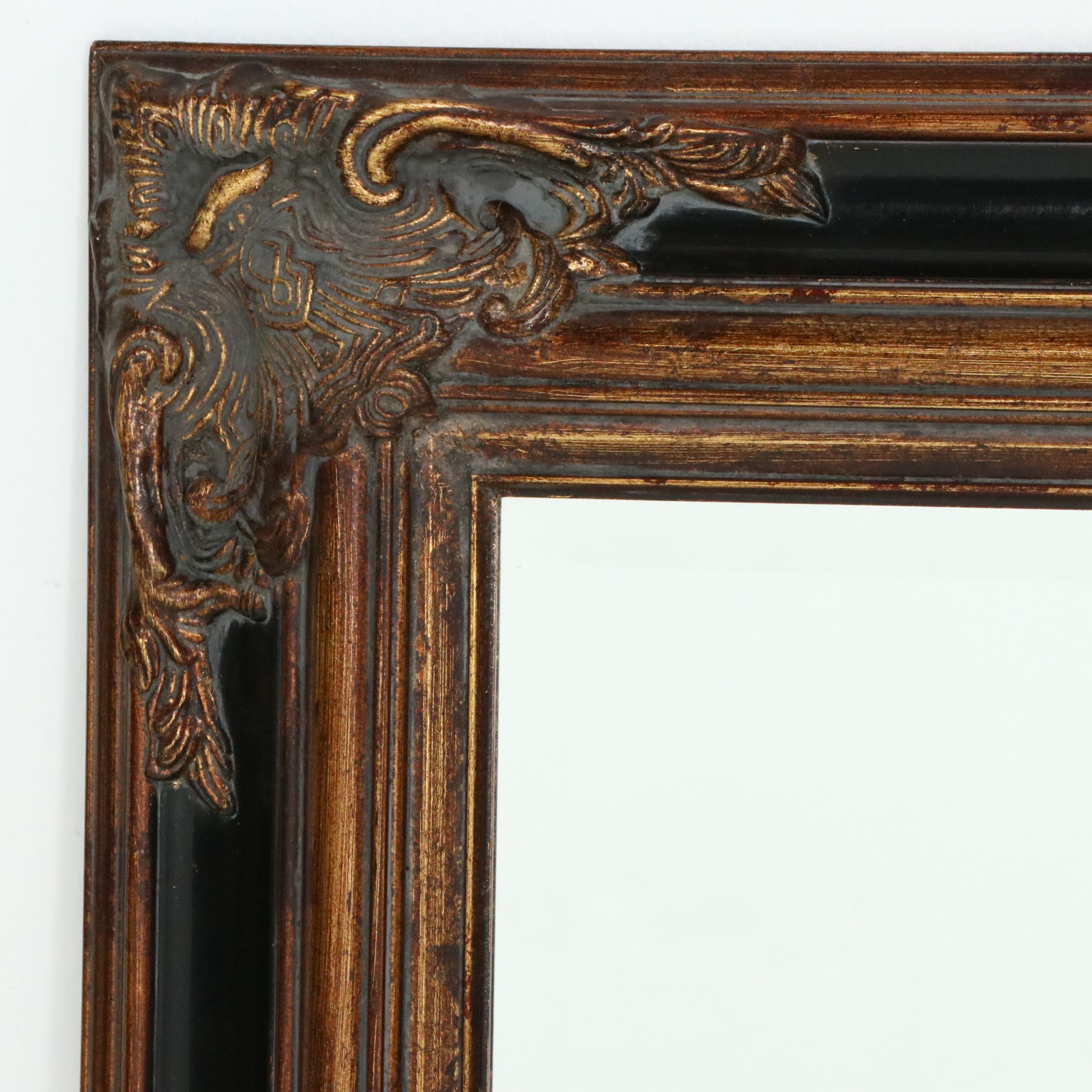 La Pastiche Excalibur Gold Burnished Framed Wall Mirror