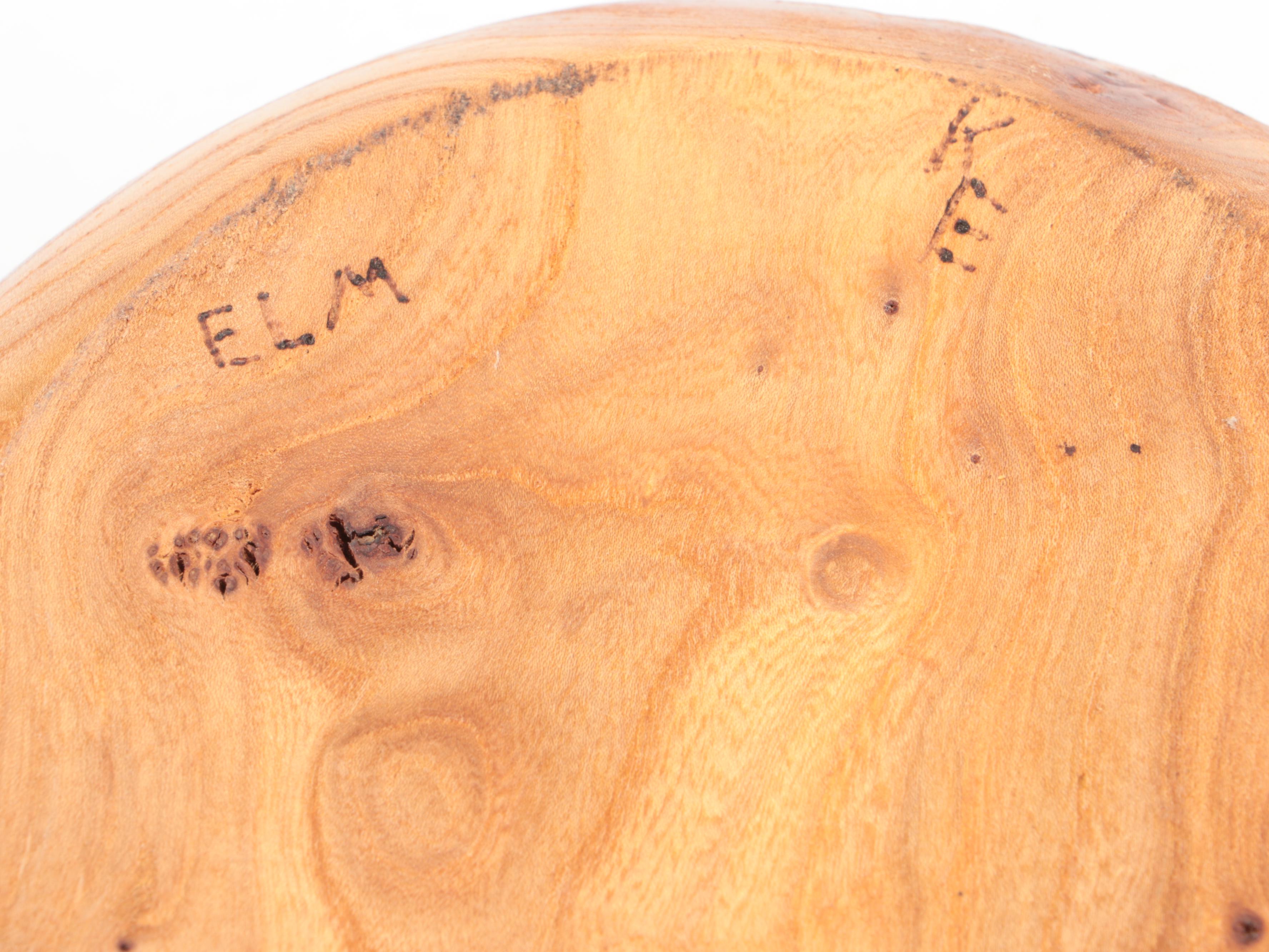 Kevin Edge Turned Elm Bowls