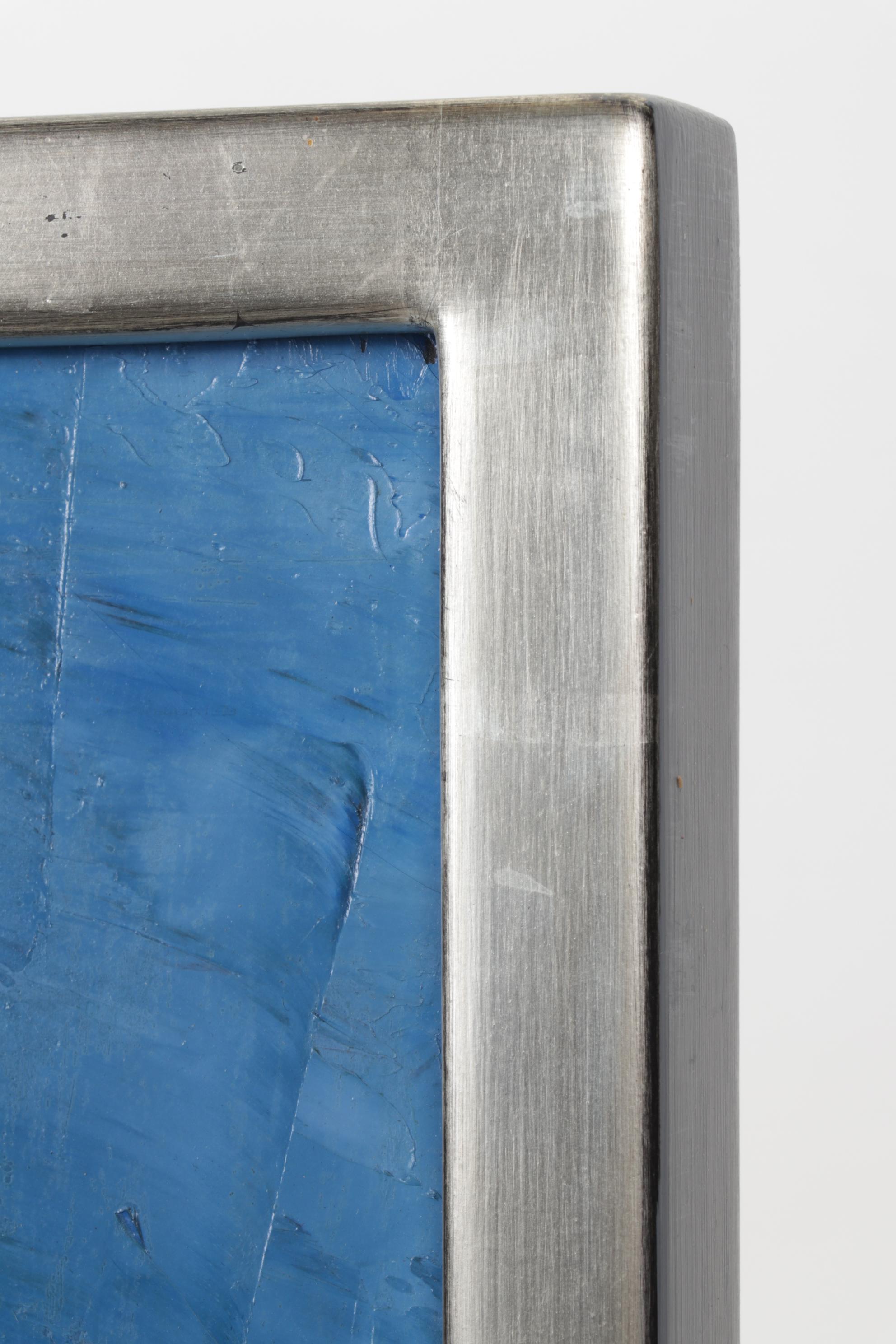 J. Watson Surreal Stylized Acrylic Portrait of a Man