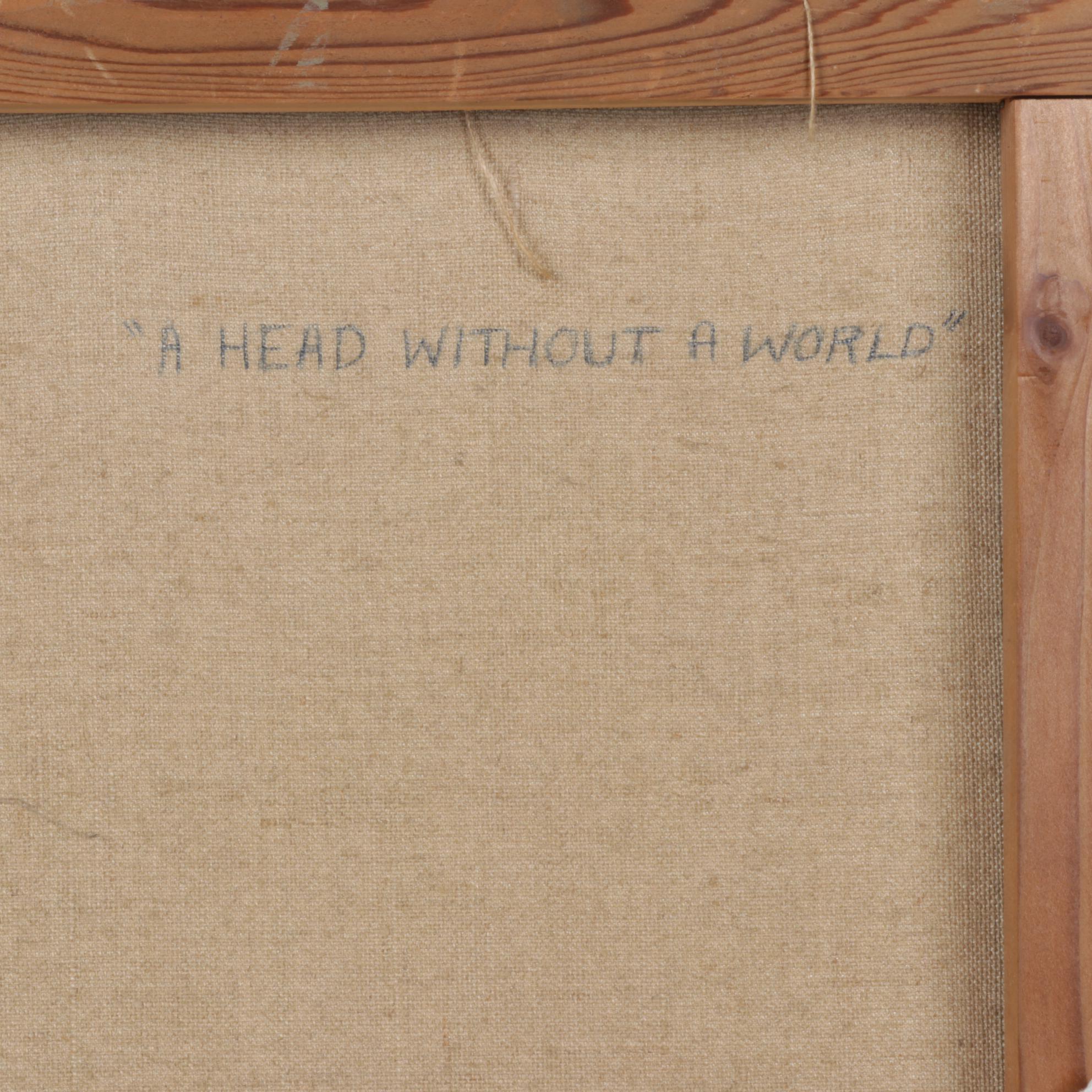 J. Watson Surreal Stylized Acrylic Portrait of a Man