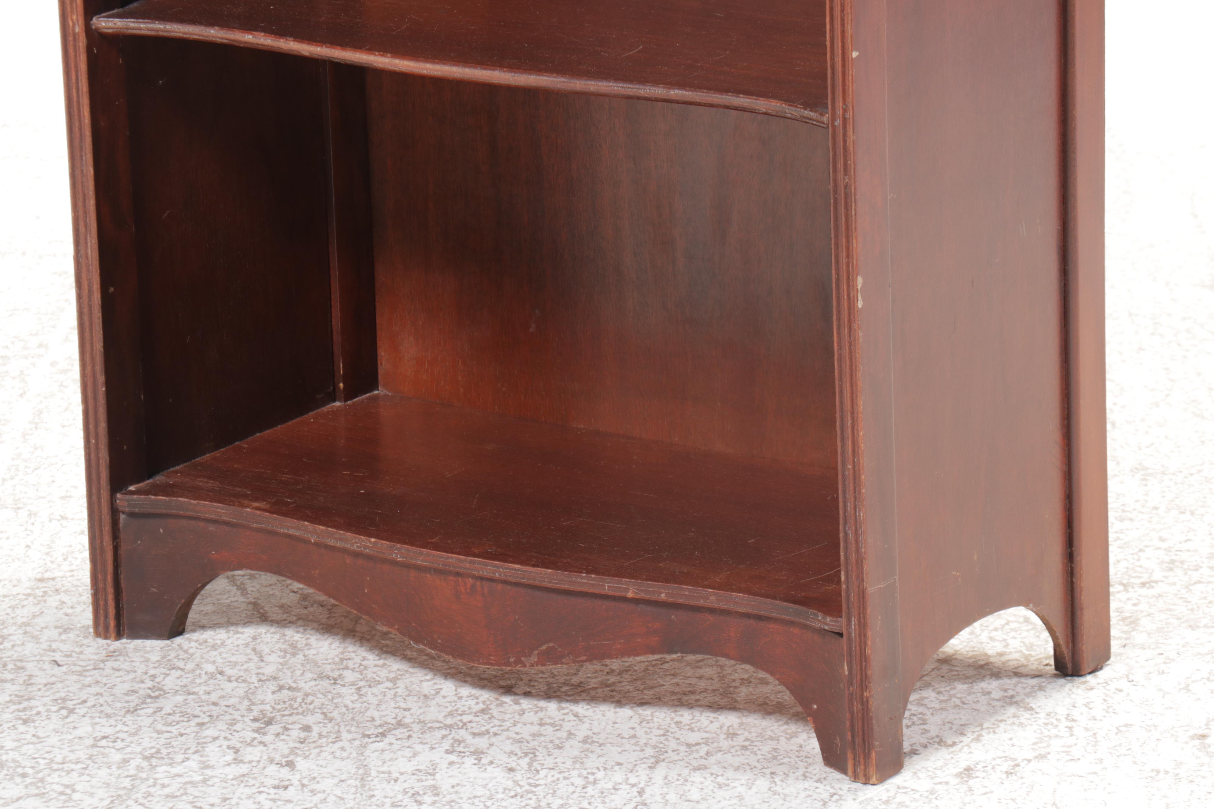 Pair of Michigan Deck Co. Mahogany Bookcases